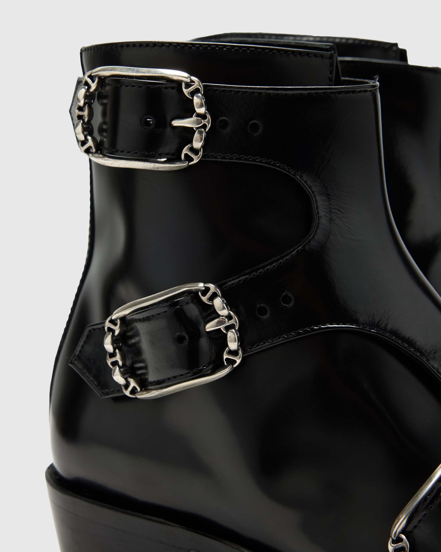 MONKSTRAP BOOTS IN BLACK