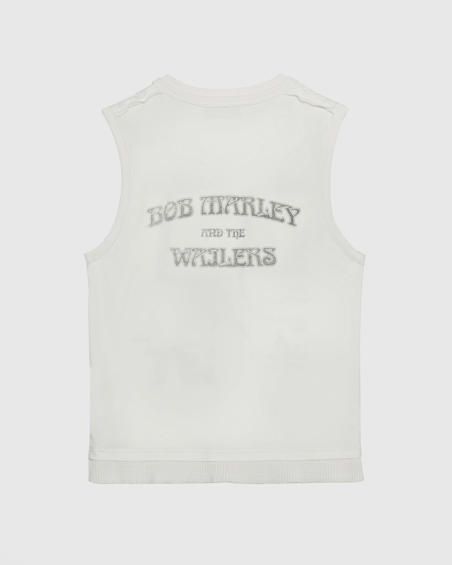 BOB MARLEY BLACK GRAPHIC TEE IN SALT WHITE