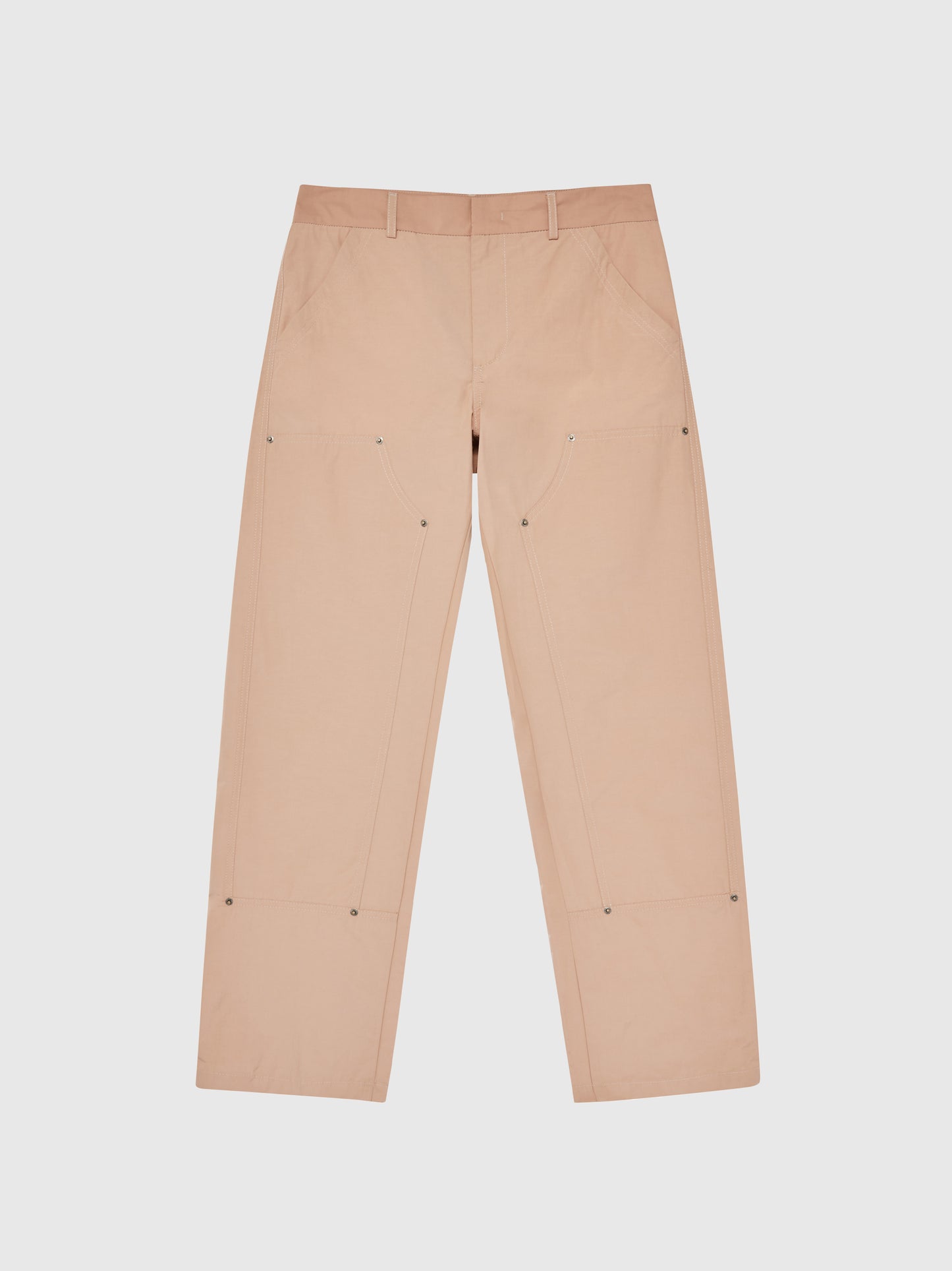 BEIGE PANELED TROUSERES