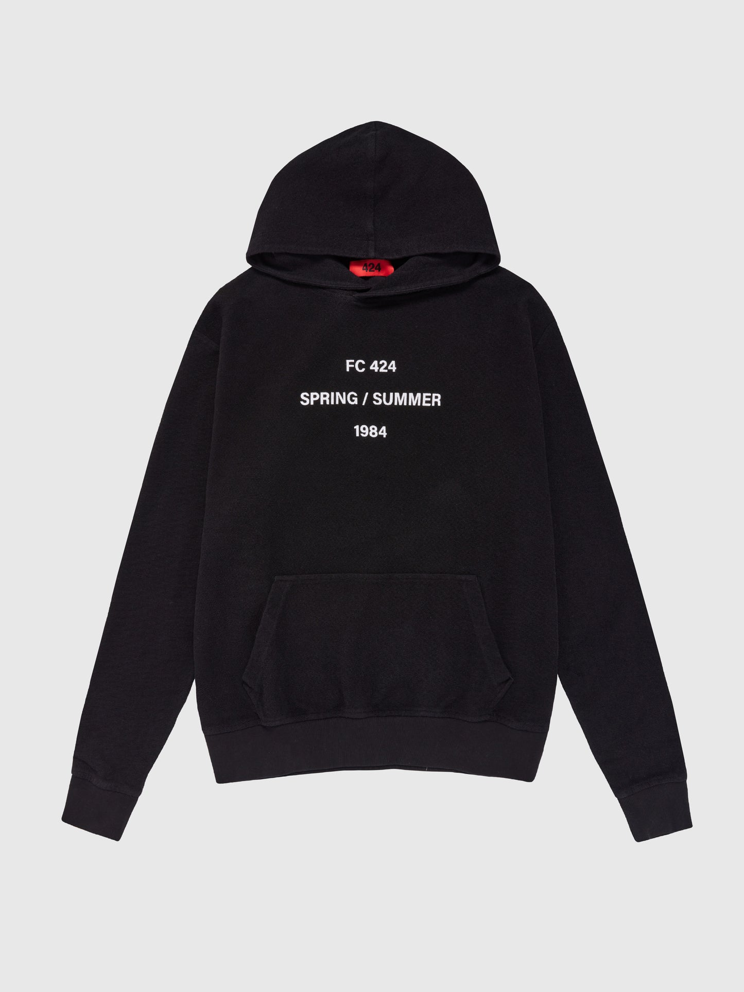 BLACK GRAPHIC HOODIE