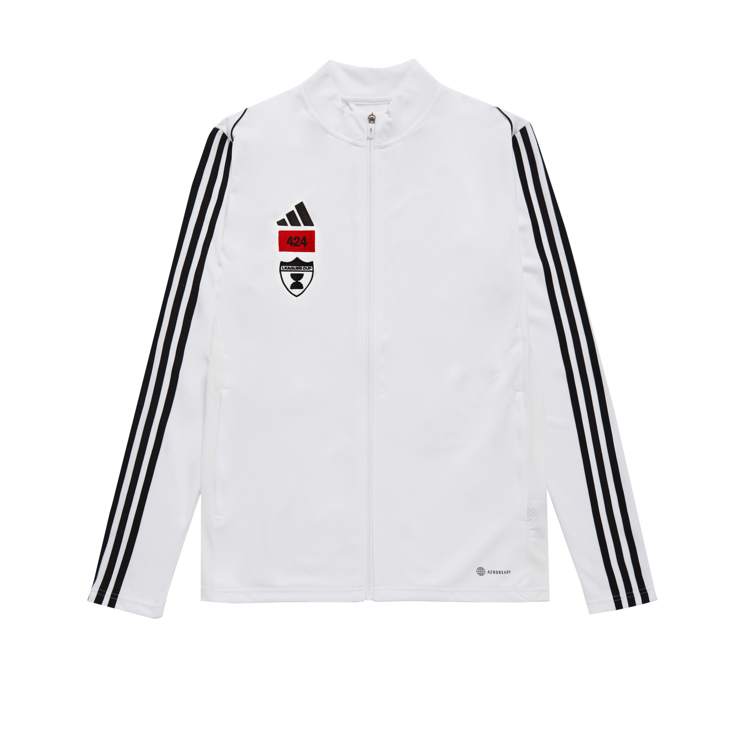 WHITE TRACK JACKET