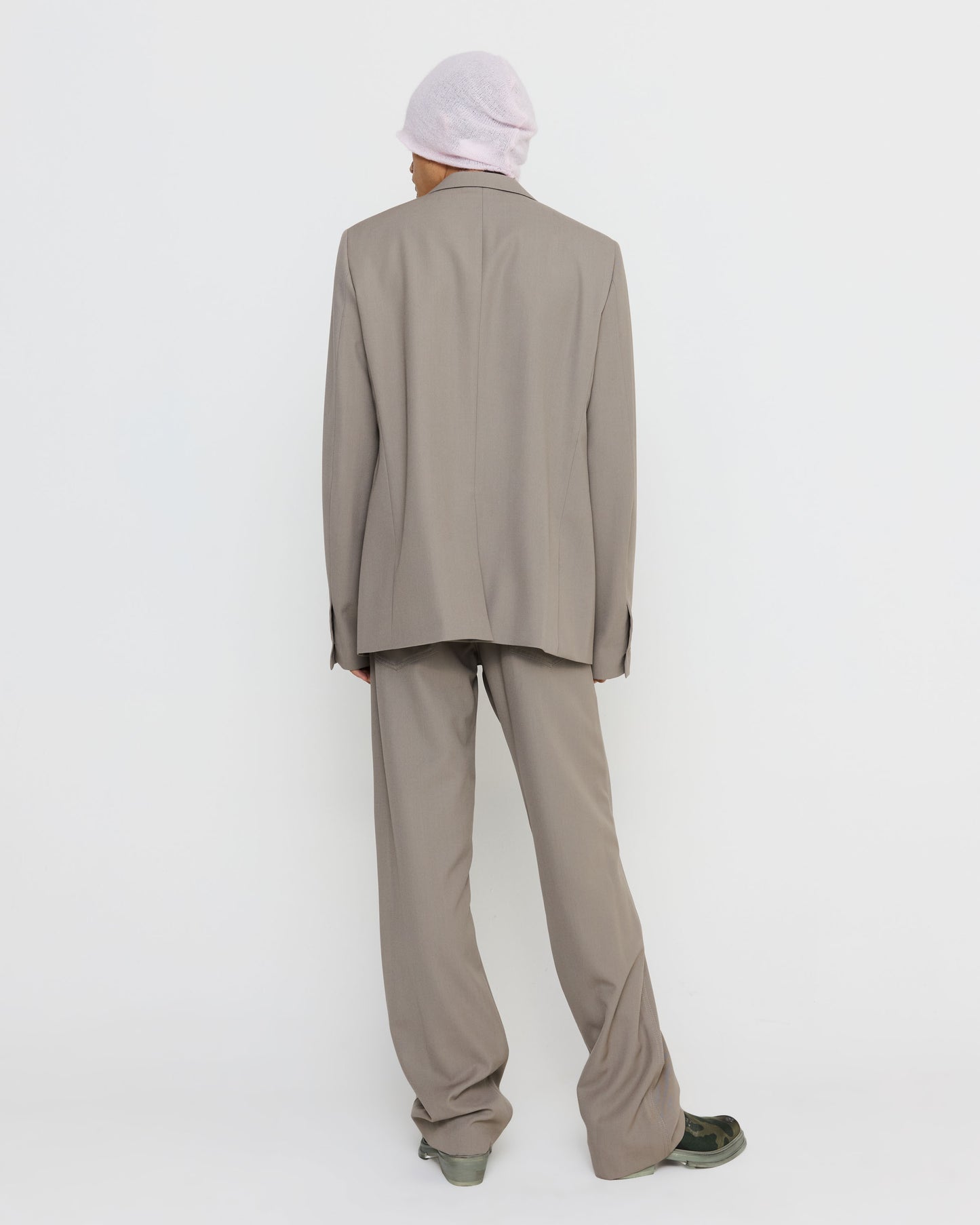 Trouser Pants in Gray