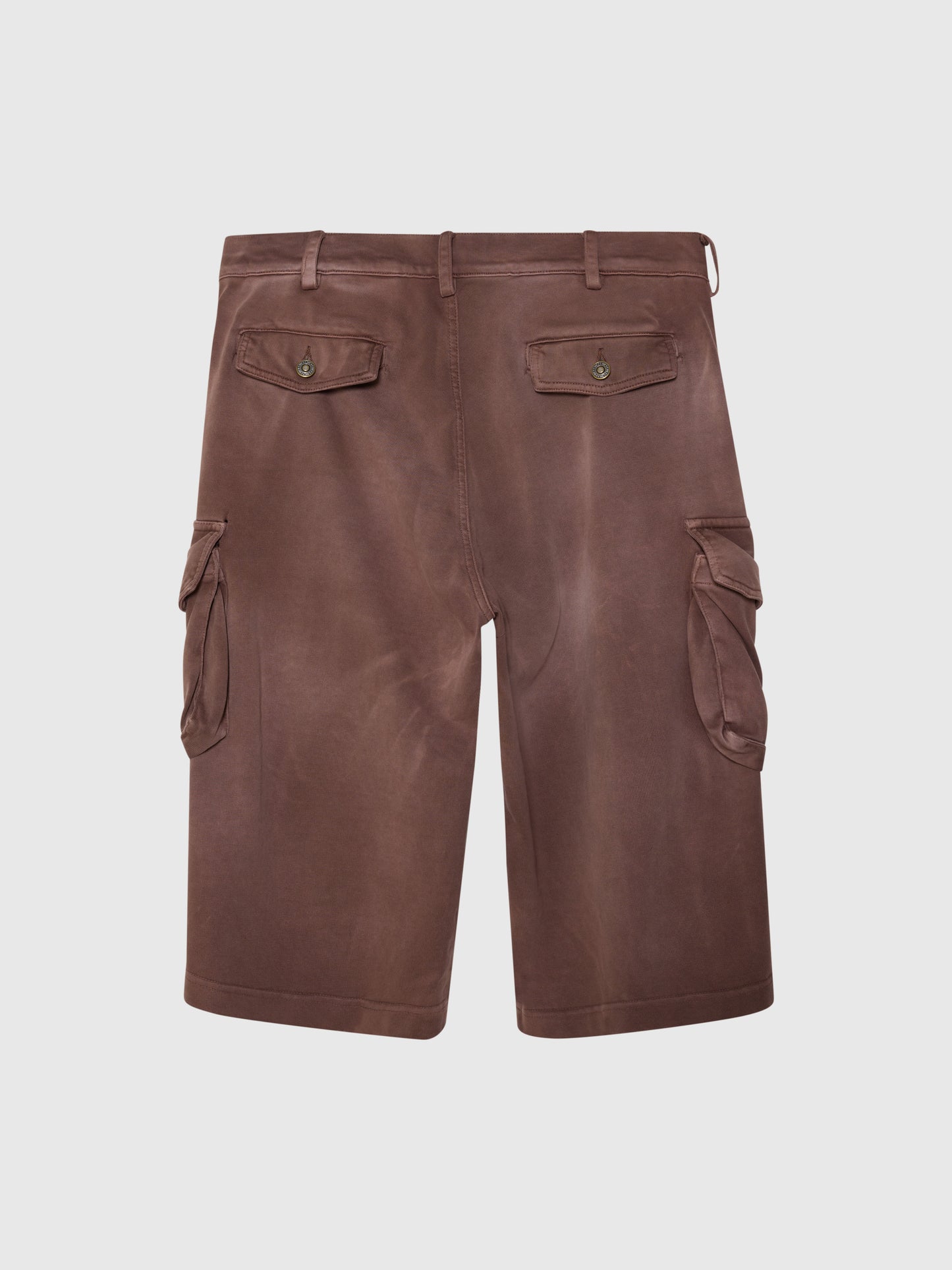 CREST CARGO BERMUDA JERSEY IN VINTAGE BROWN