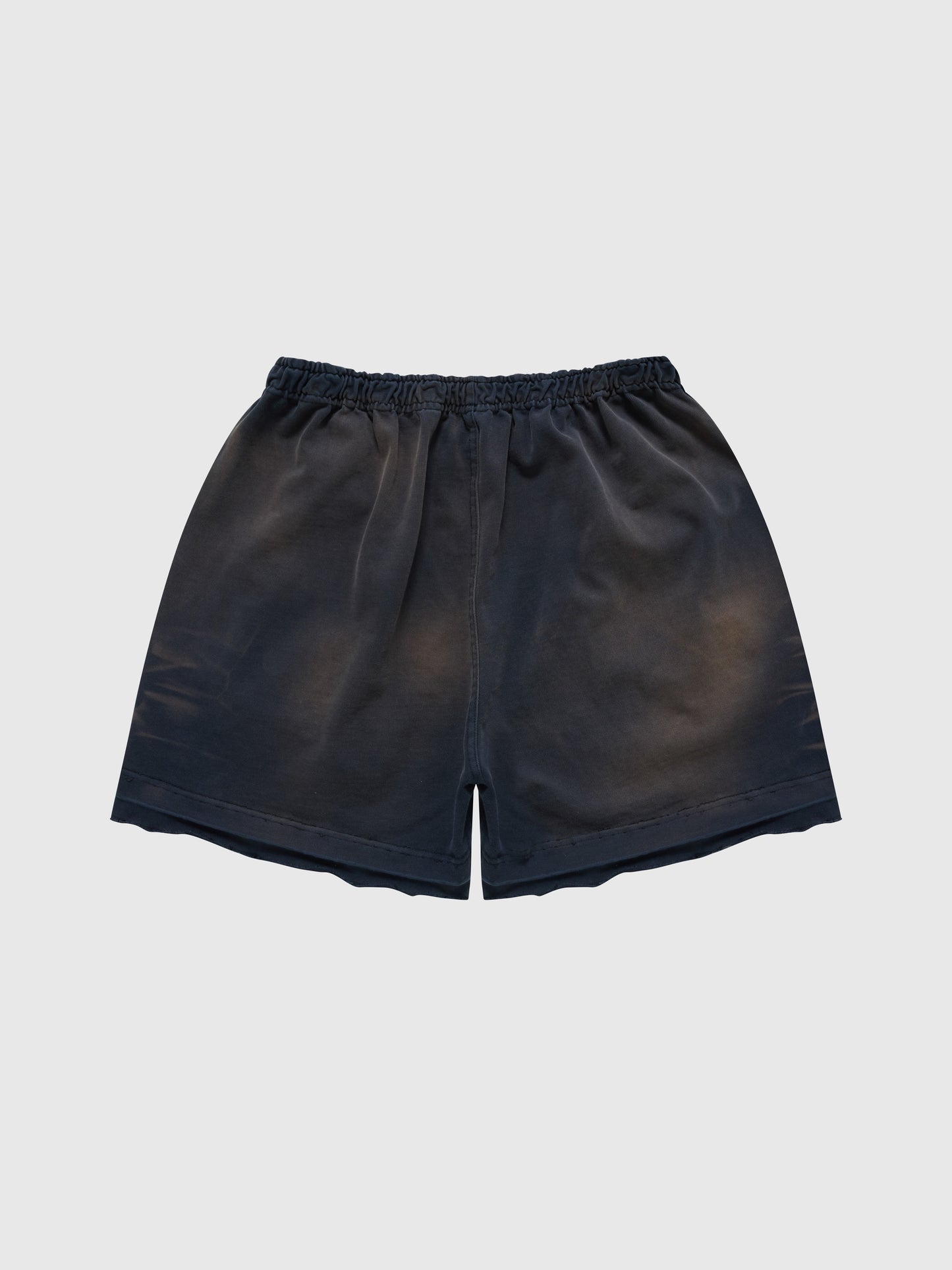 CREST SWEAT SHORT IN VINTAGE BLACK