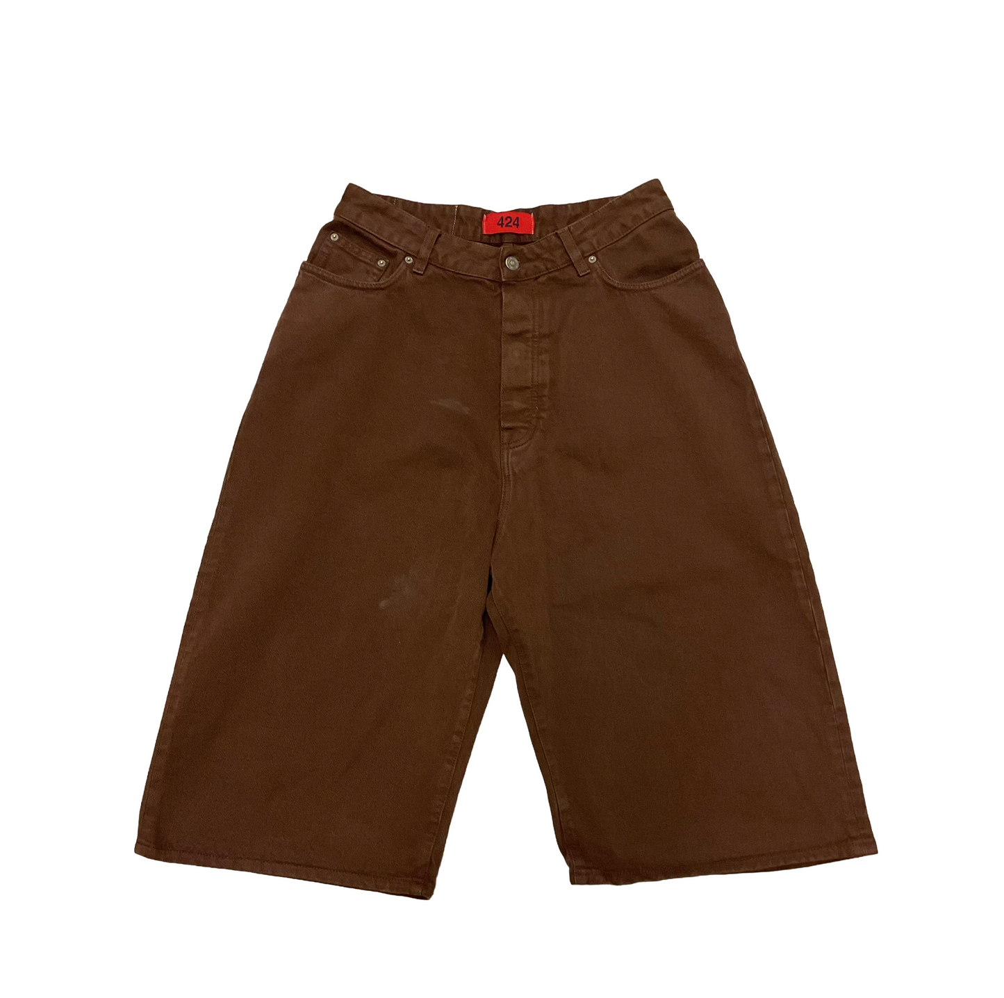 Big Daddy Denim Shorts Brown