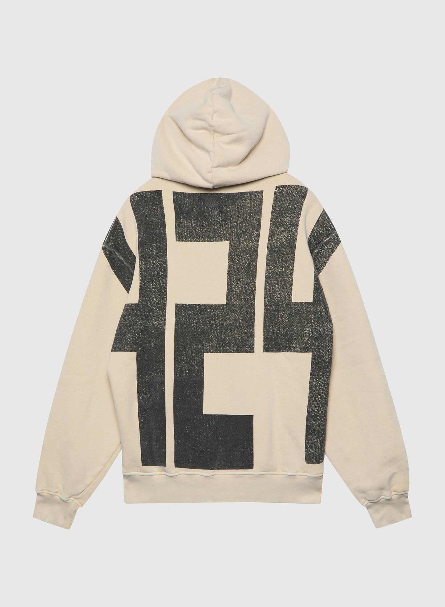 424 BLOCK HOODIE TEA WASHING