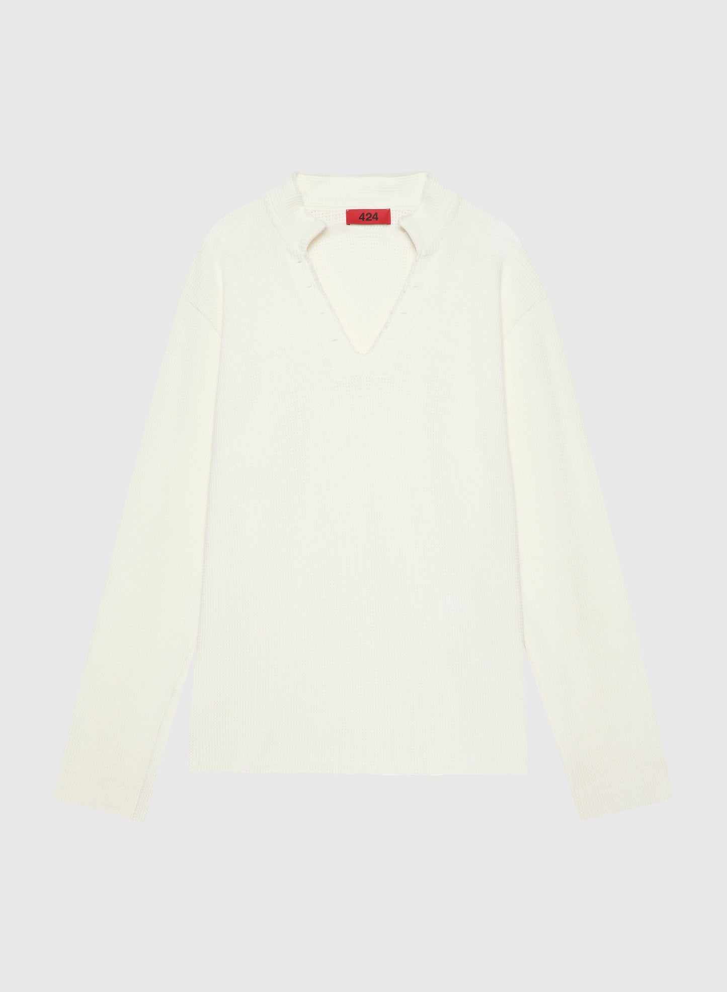 L/S THERMAL SALT WHITE WASHED