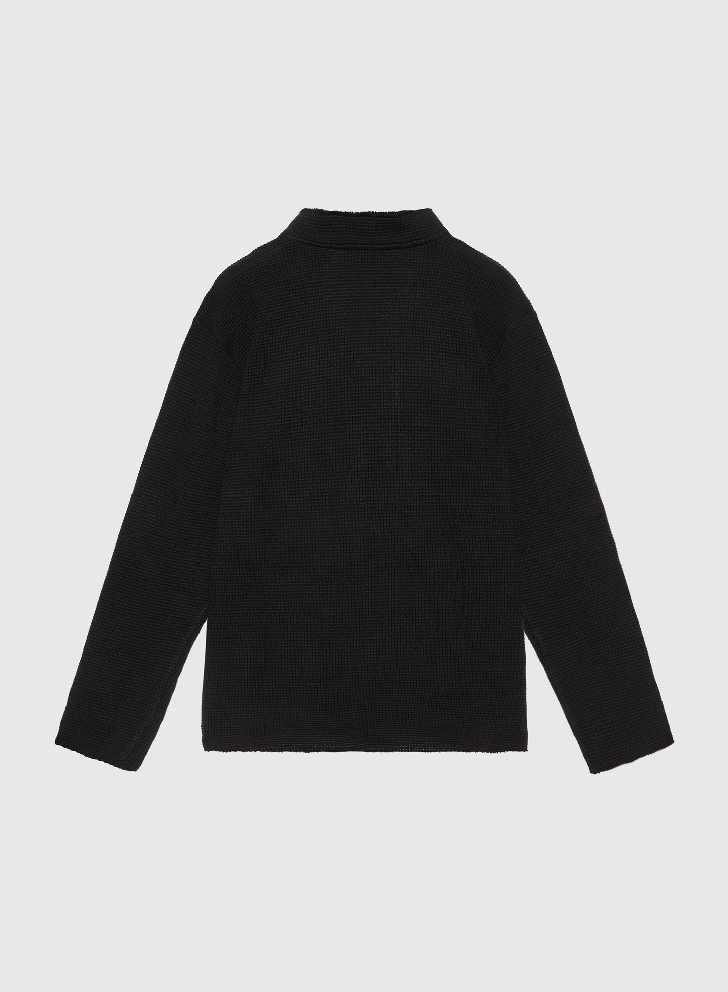 L/S THERMAL FULL BLACK WASHED