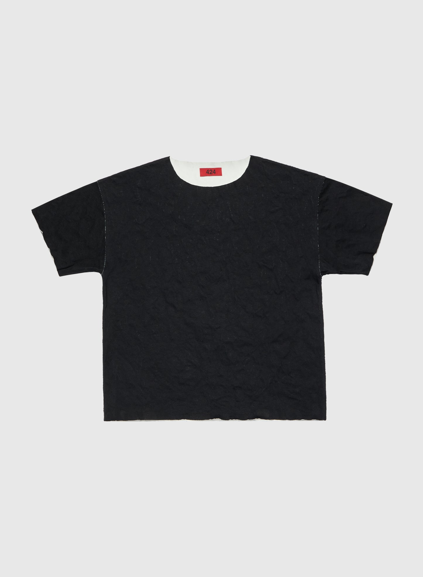 MOLDED OVERSIZE TEE BLACK