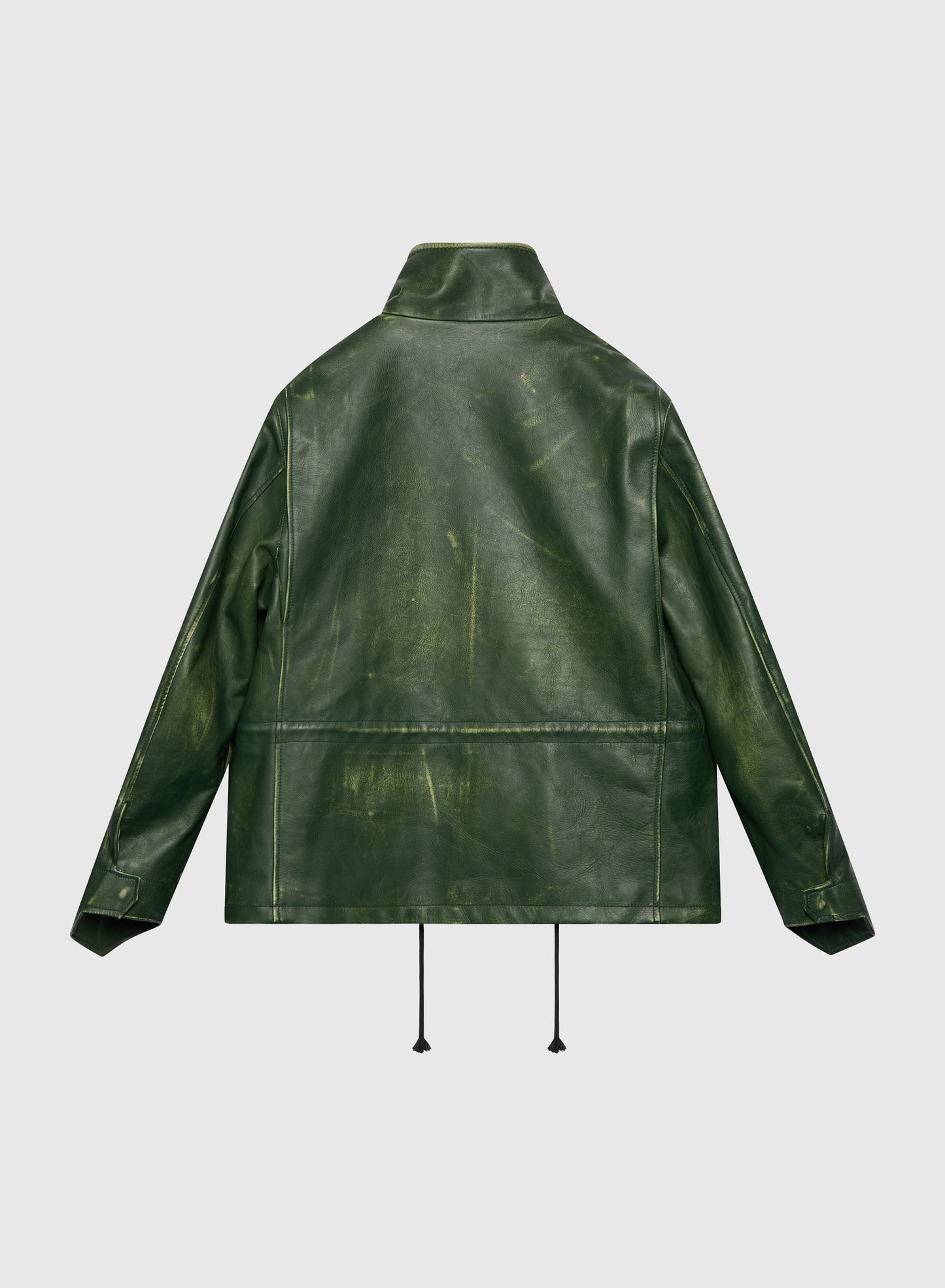 424 Leather M65 Forest Green
