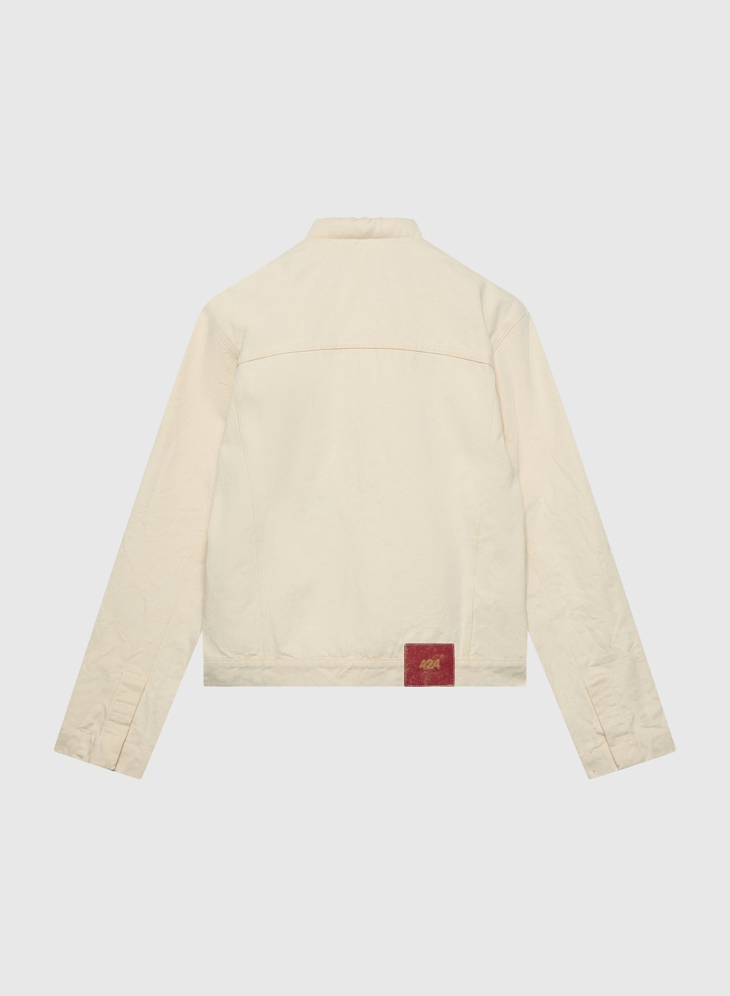 424 Collection Denim Trucker Salt White Rinse