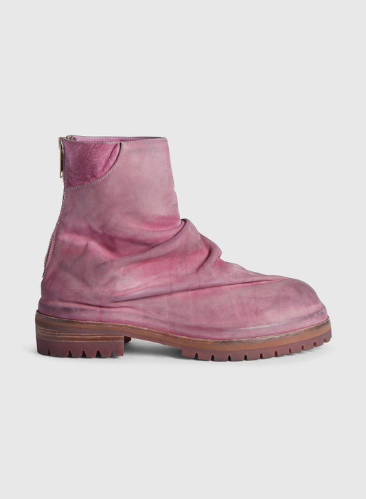 Marathon Boot Nabuk Dark Pink Garment Dye