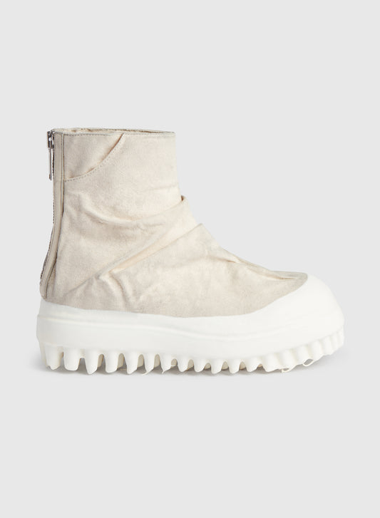 Miner Marathon Boot Canvas Off-White Dirty Washing
