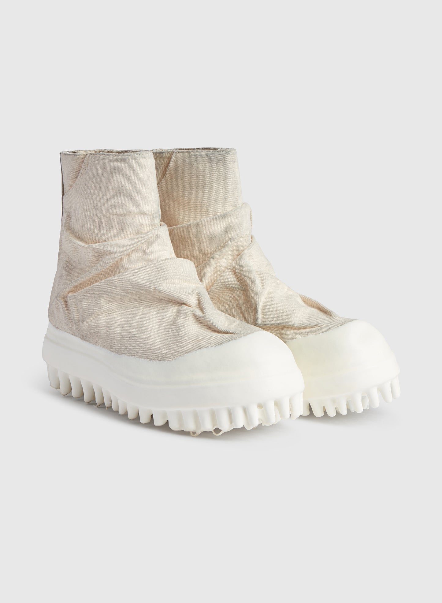 Miner Marathon Boot Canvas Off-White Dirty Washing