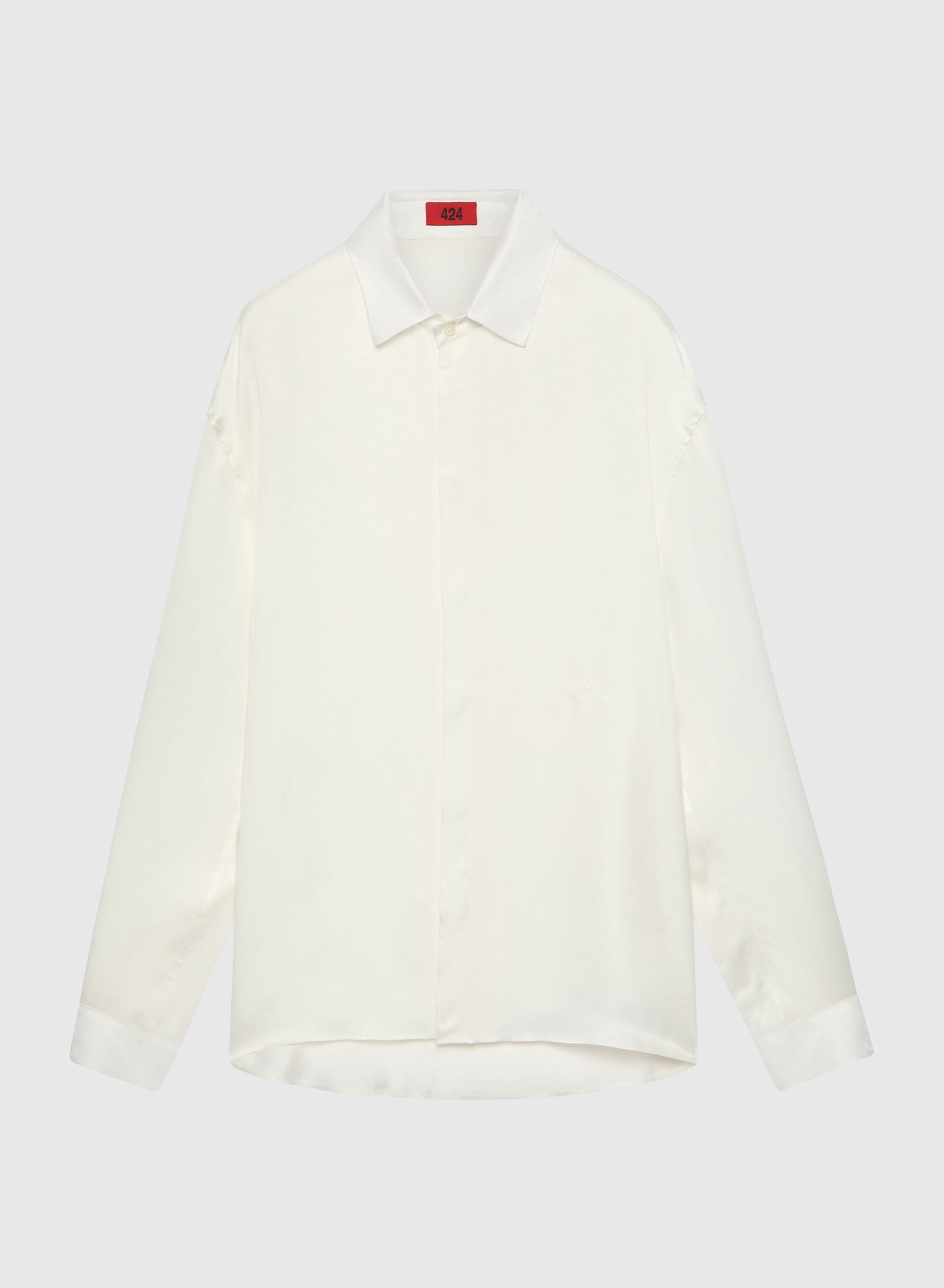 424 Cupro Shirt Offwhite