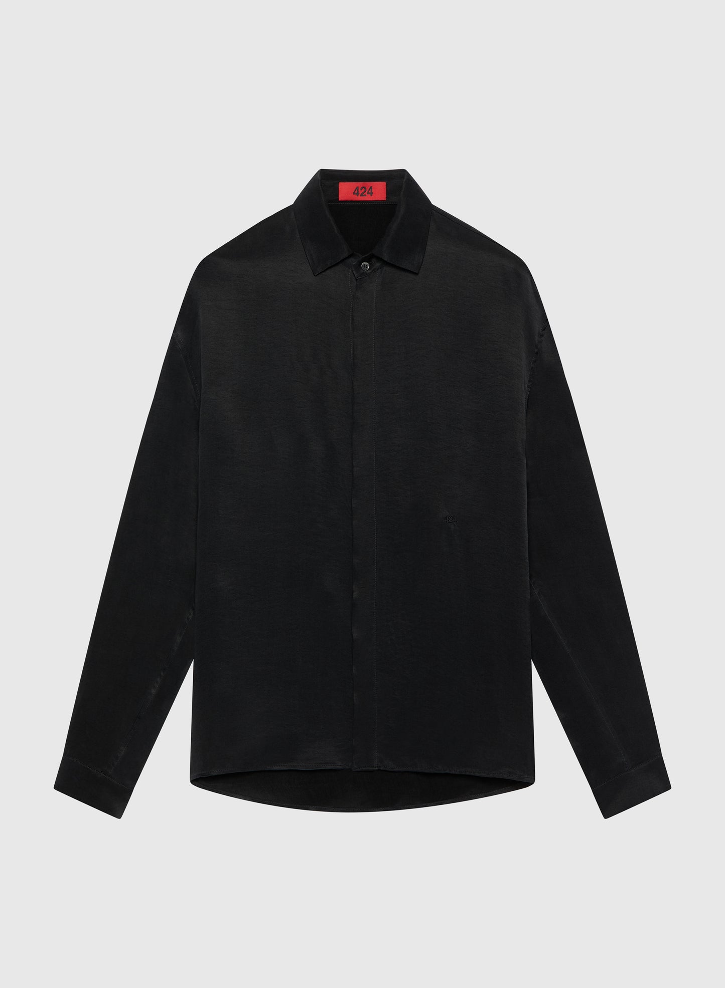 424 Cupro Shirt Black
