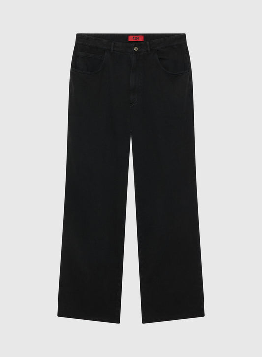 JERSEY FIVEPOCKET VINTAGE BLACK