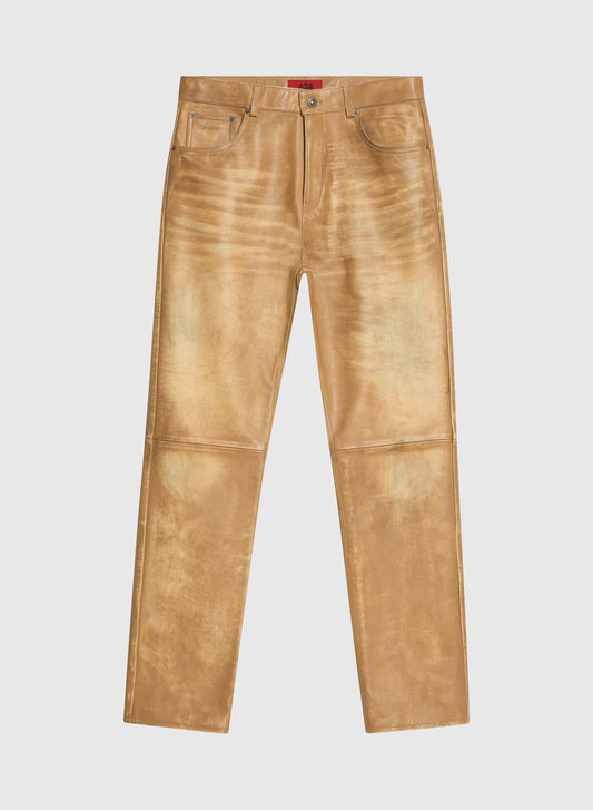 424 Leather Fivepocket Ocra