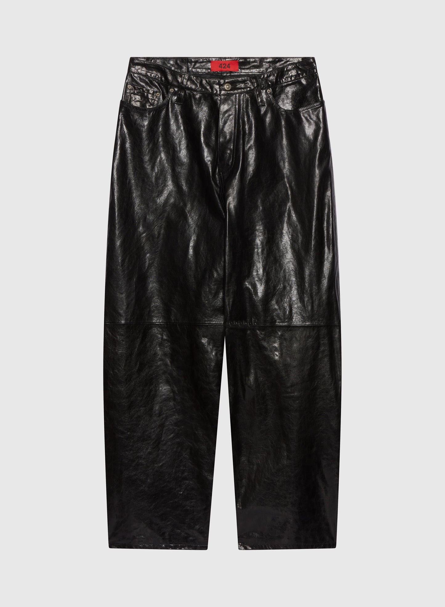 Big Daddy Leather Pant Black