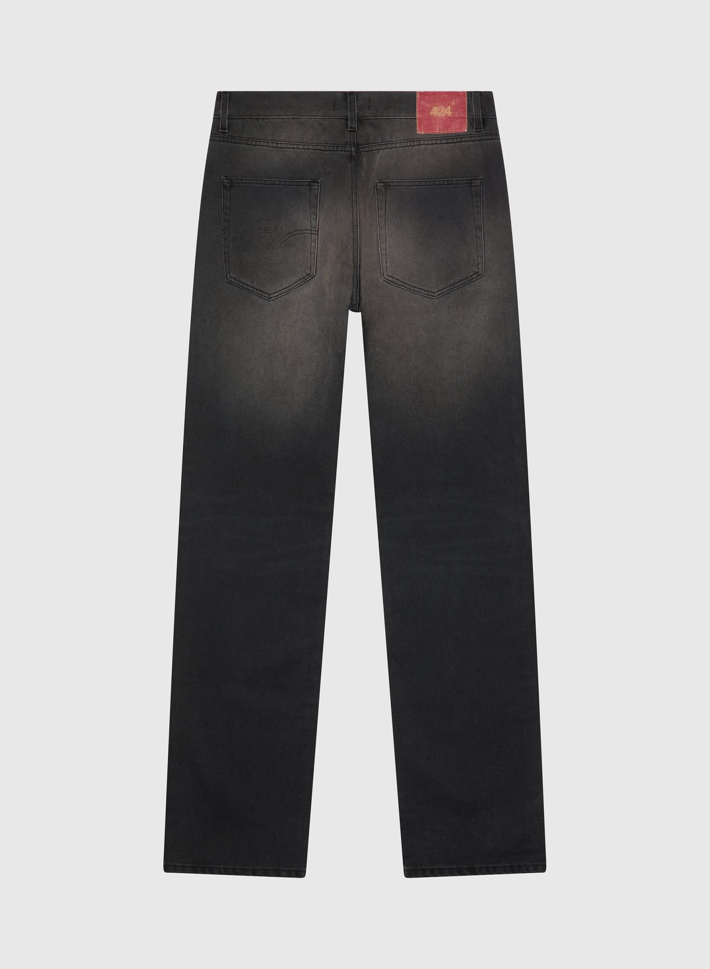 COLLECTION LOOSE DENIM FIVEPOCKET BLACK LASER