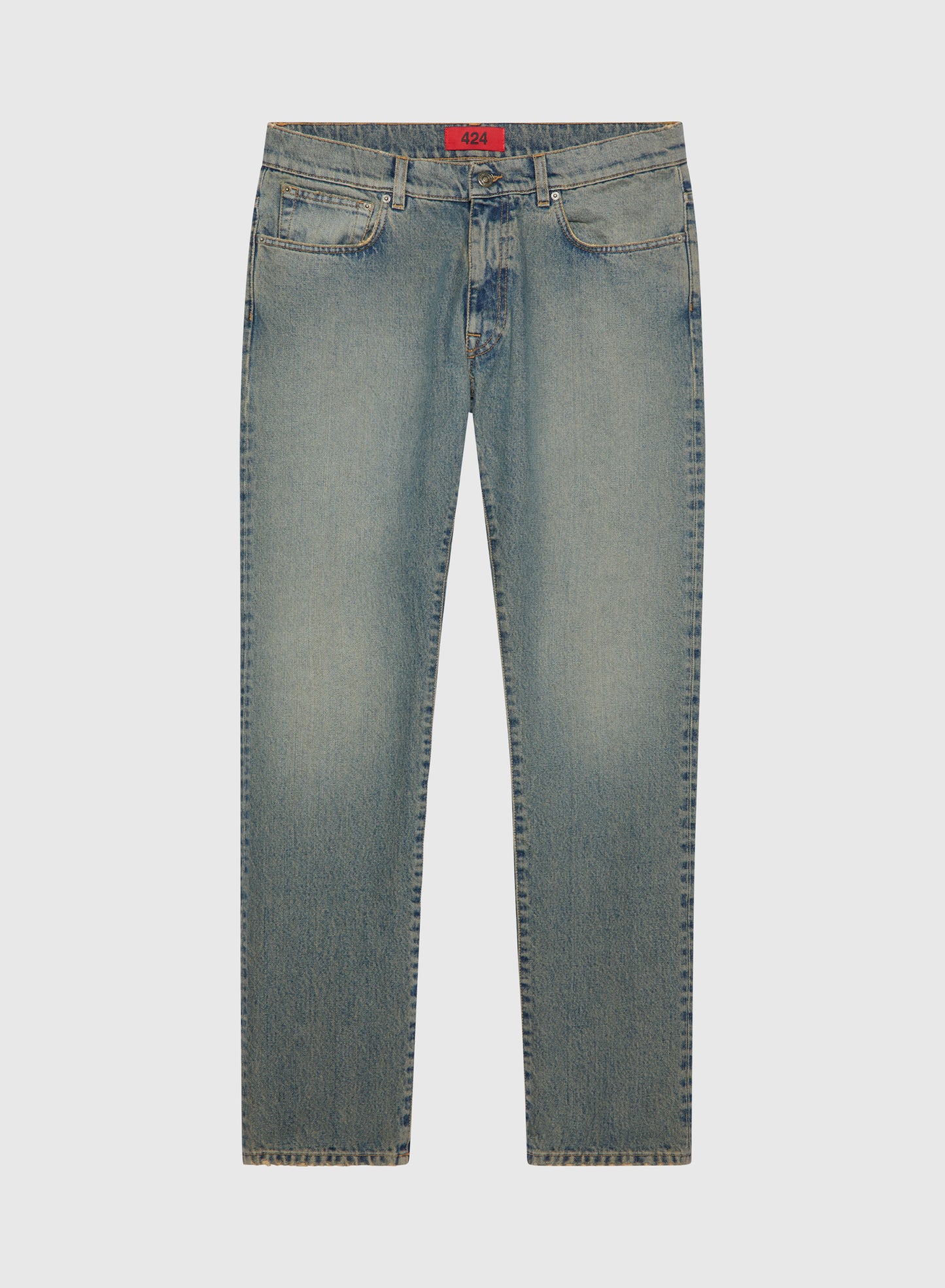 ALIAS FITTED DENIM FIVEPOCKET BLUE BROWN SUGAR WASHED