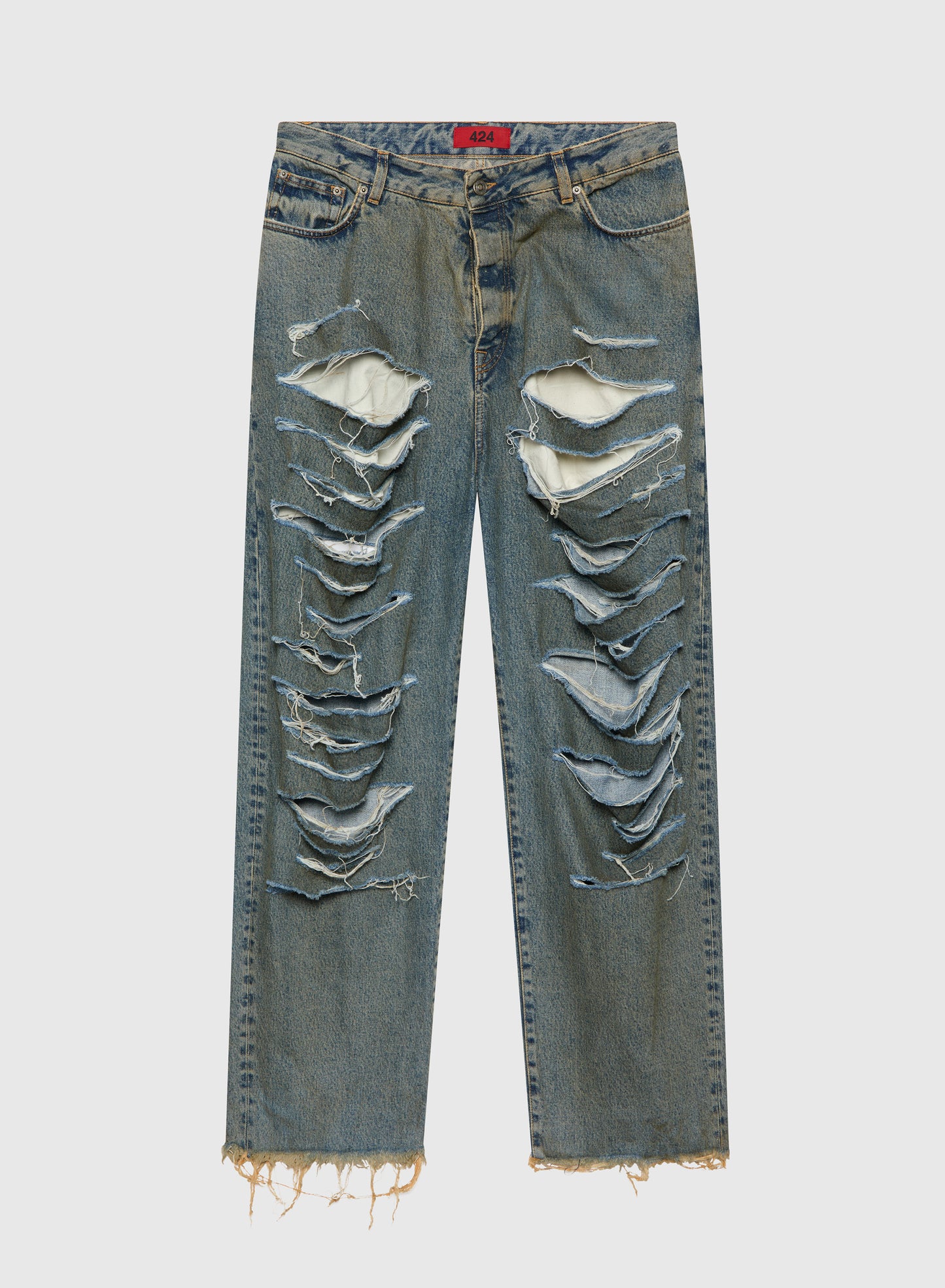 Big Daddy Denim Blue Brown Sugar Washing