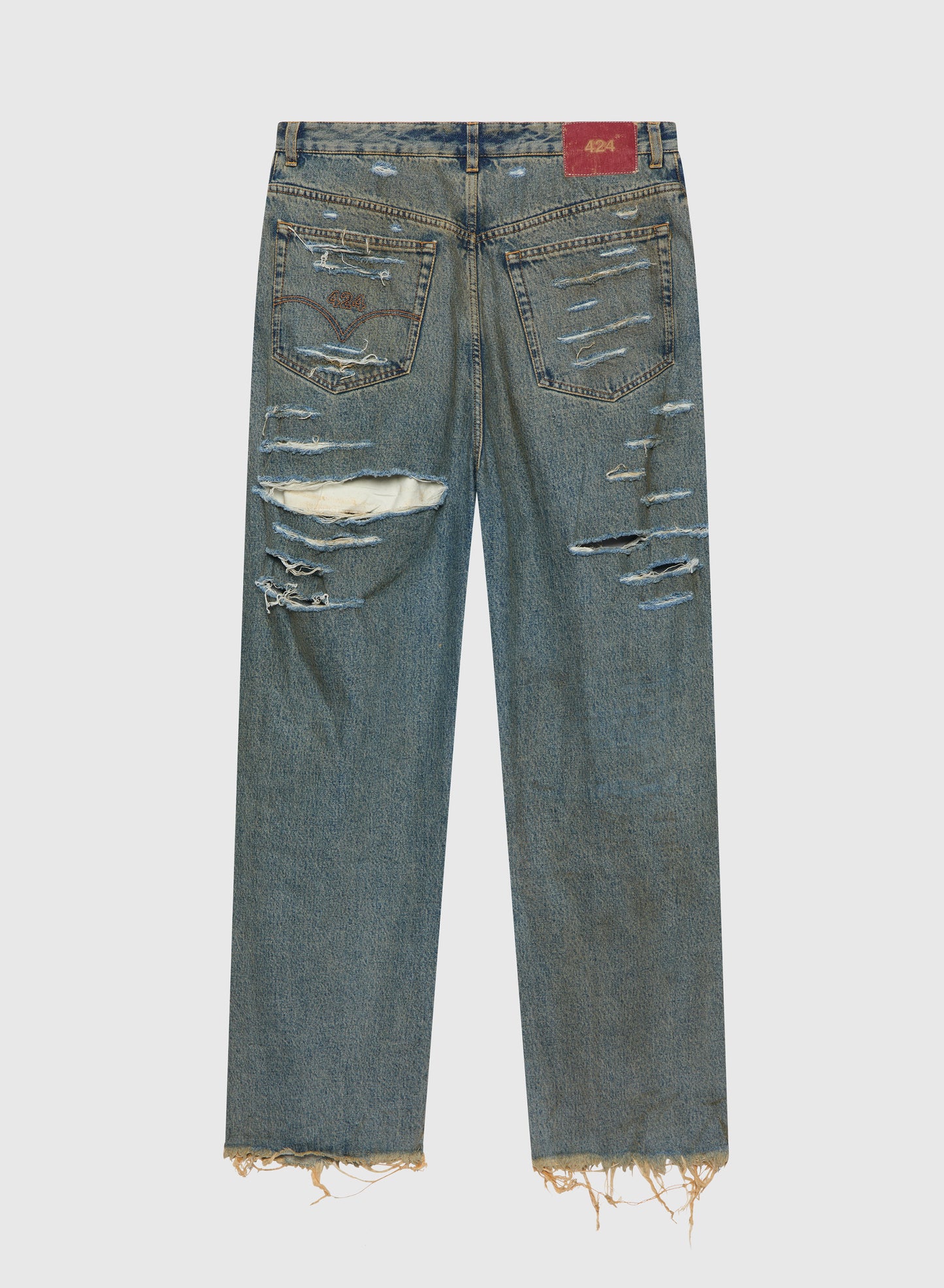 Big Daddy Denim Blue Brown Sugar Washing
