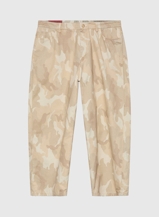 Big Daddy Reversible Pant Sand Camo Stone Washed