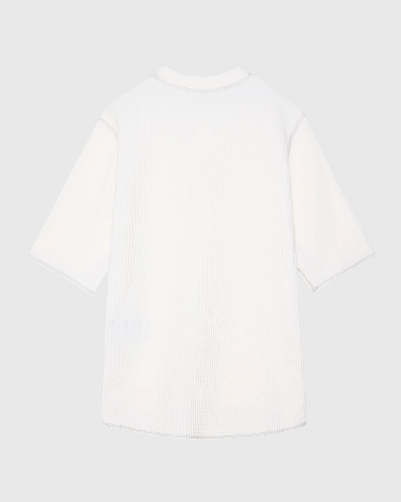 SHORT-SLEEVE THERMAL JERSEY - BRIGHT WHITE