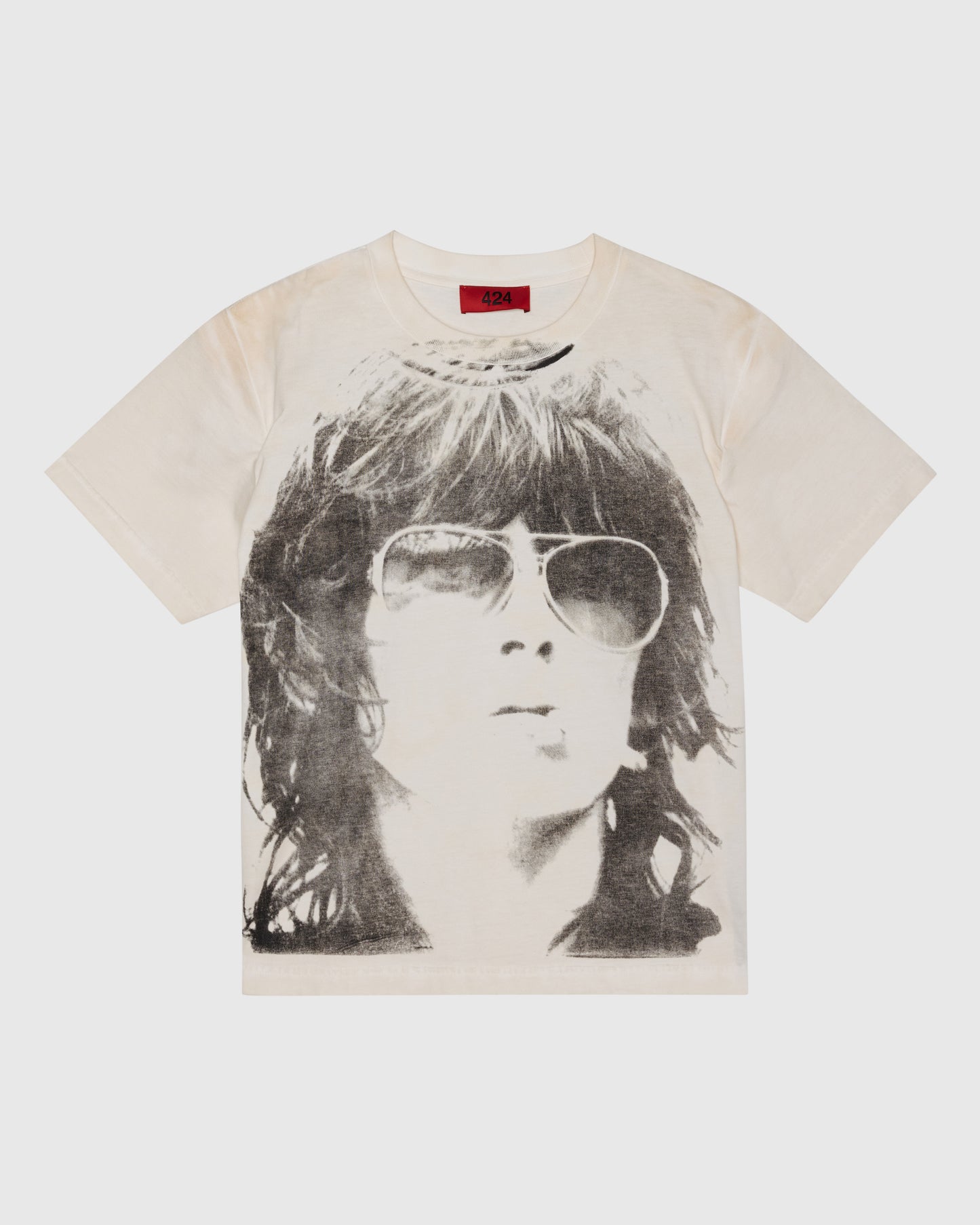 KEITH RICHARDS PORTRAIT - SALT WHITE