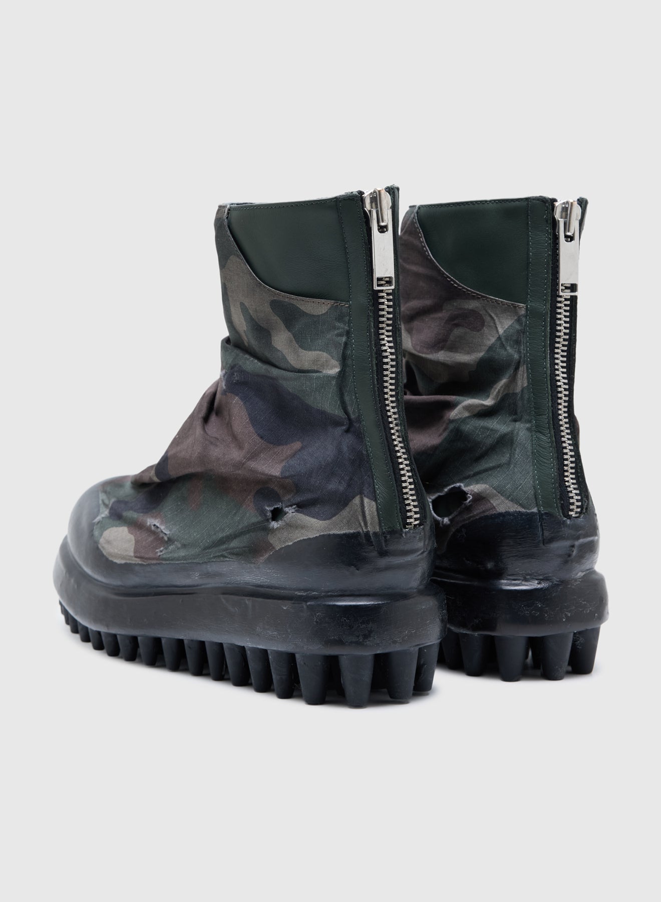 MINER MARATHON BOOTS RIP STOP CAMO IN GREEN