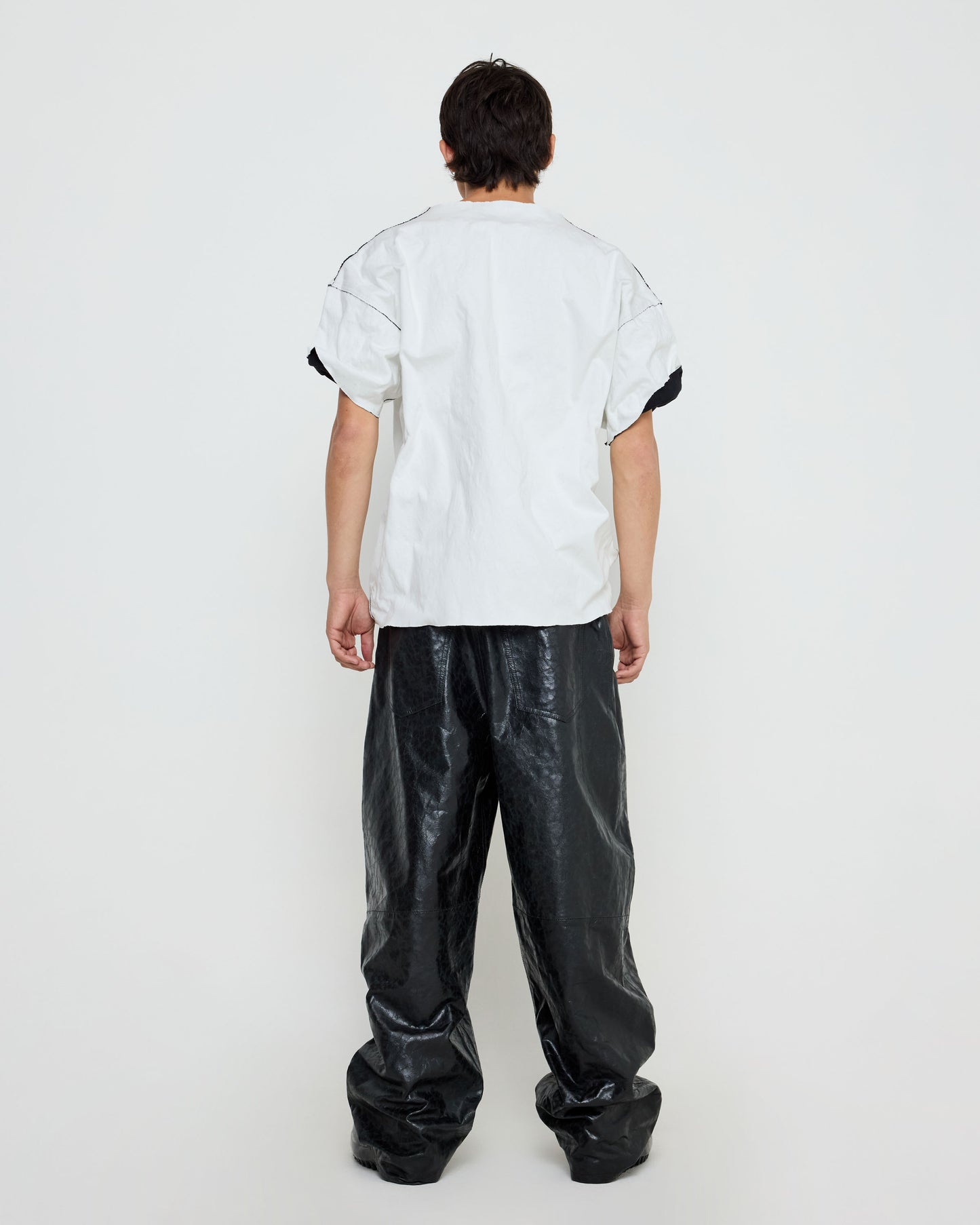 MOLDED OVERSIZE TEE SALT WHITE