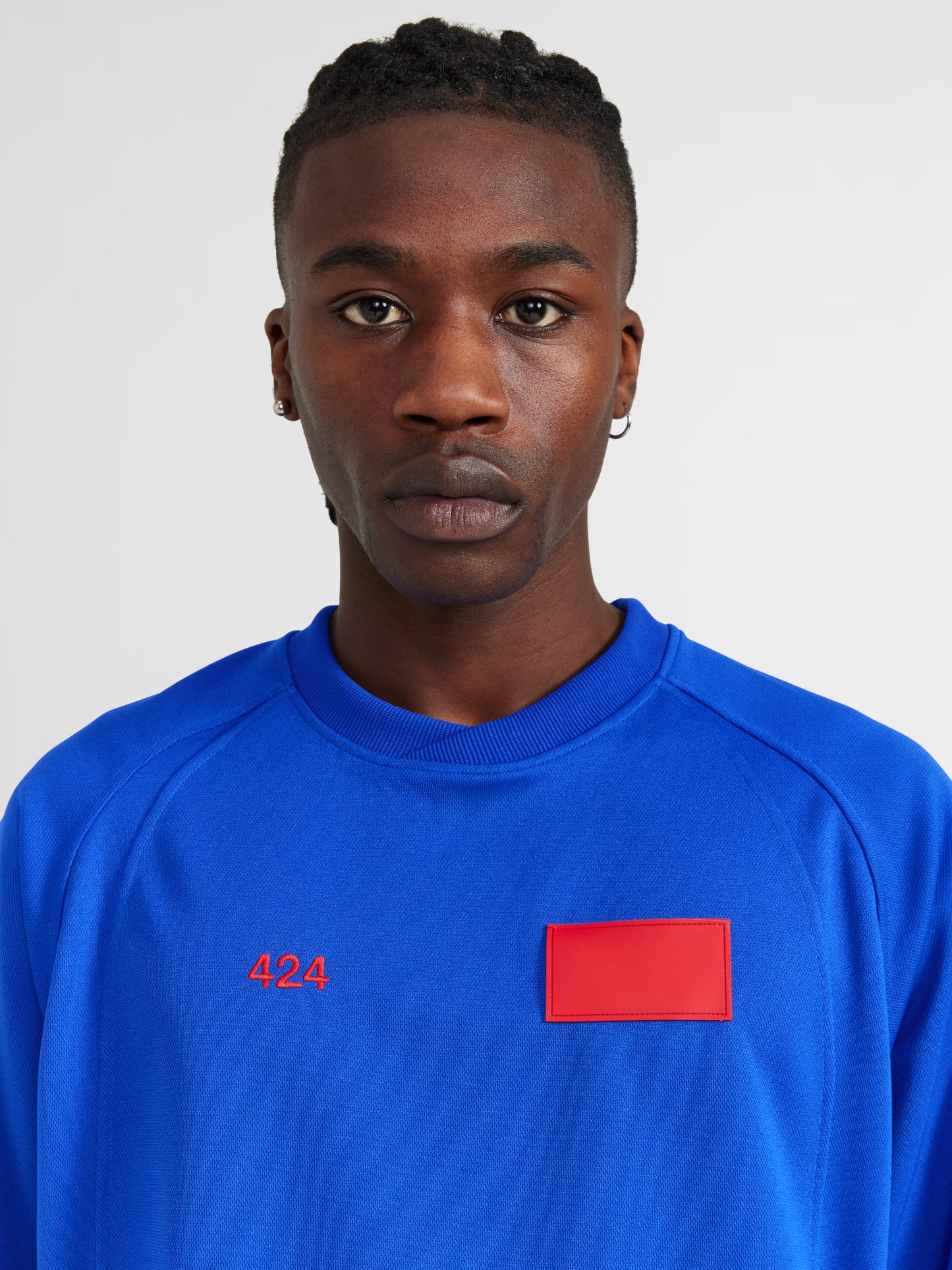 BLUE SQUARE LOGO LONG SLEEVE