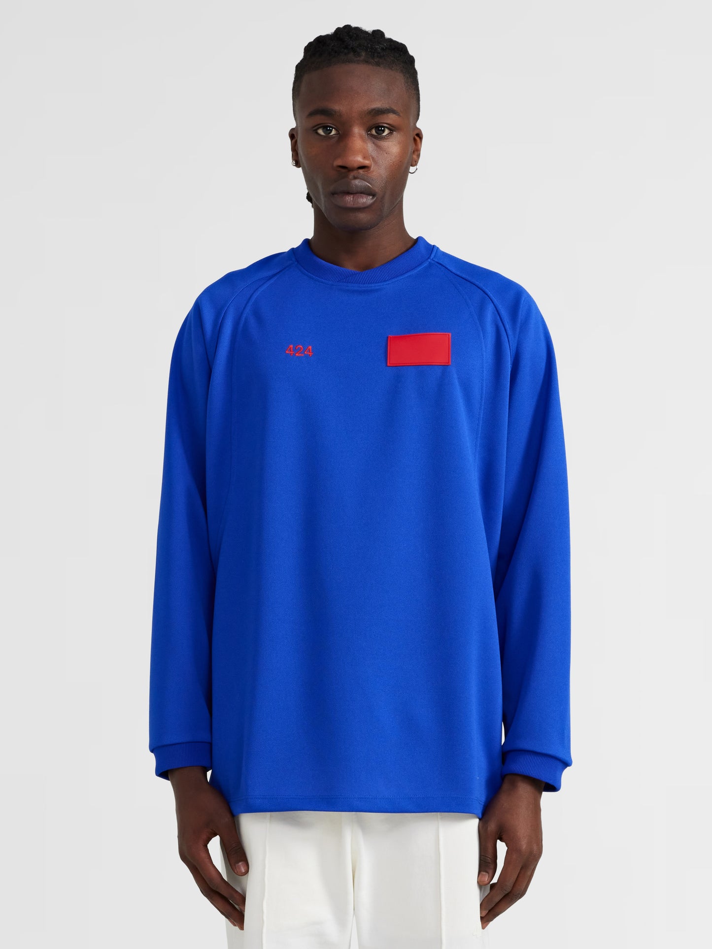 BLUE SQUARE LOGO LONG SLEEVE