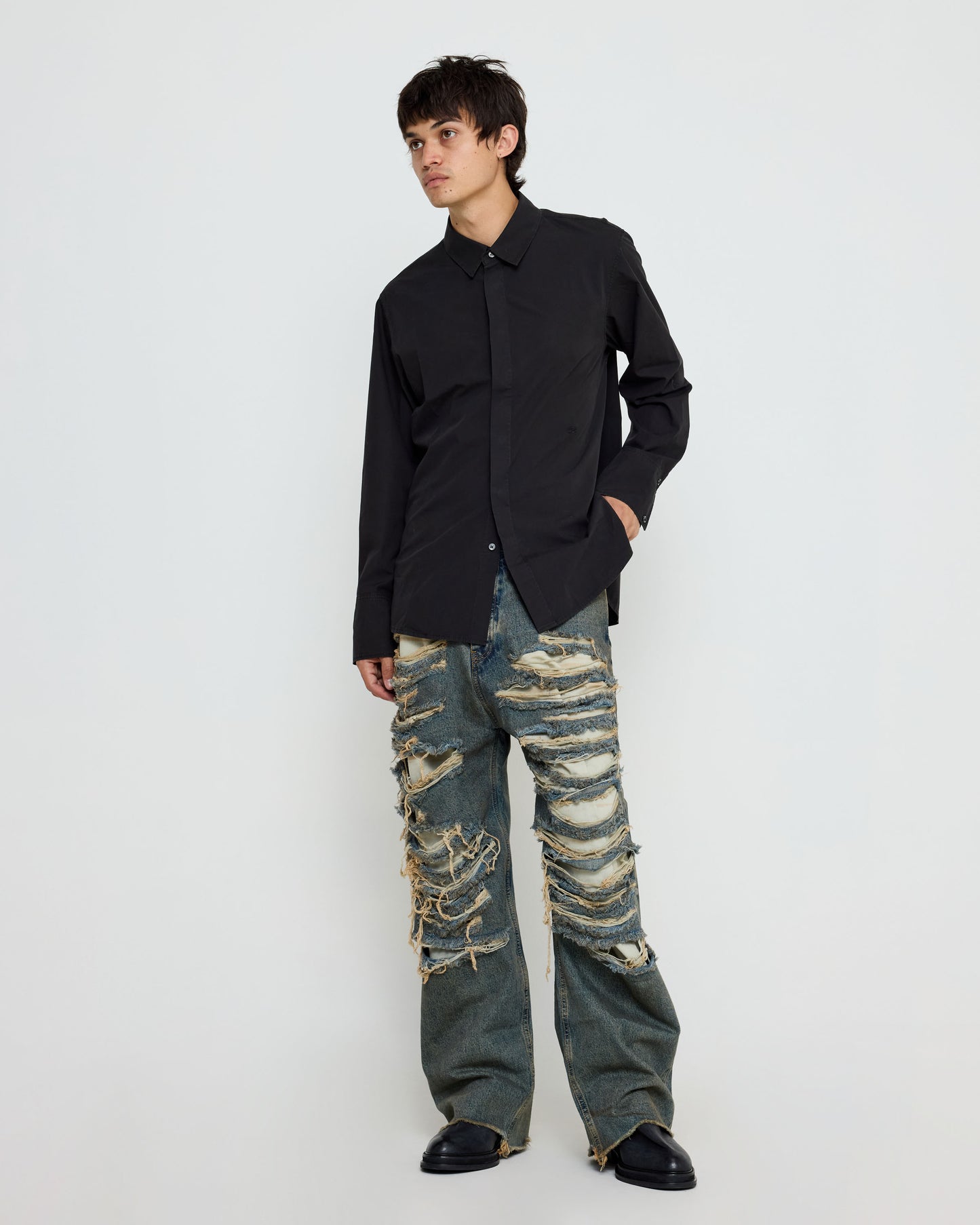 424 Regular Shirt Black