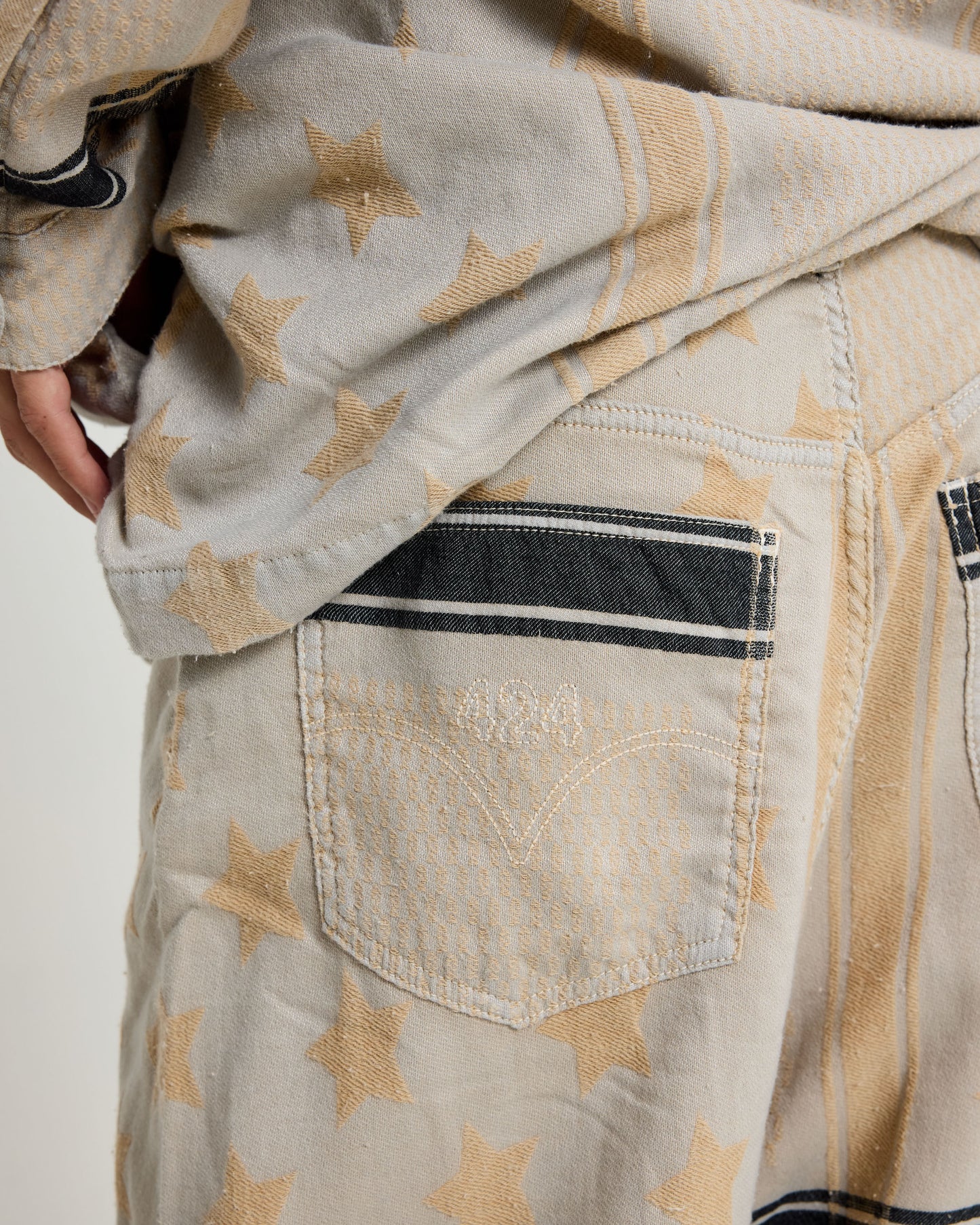Big Daddy Pant Sand Navy Dye