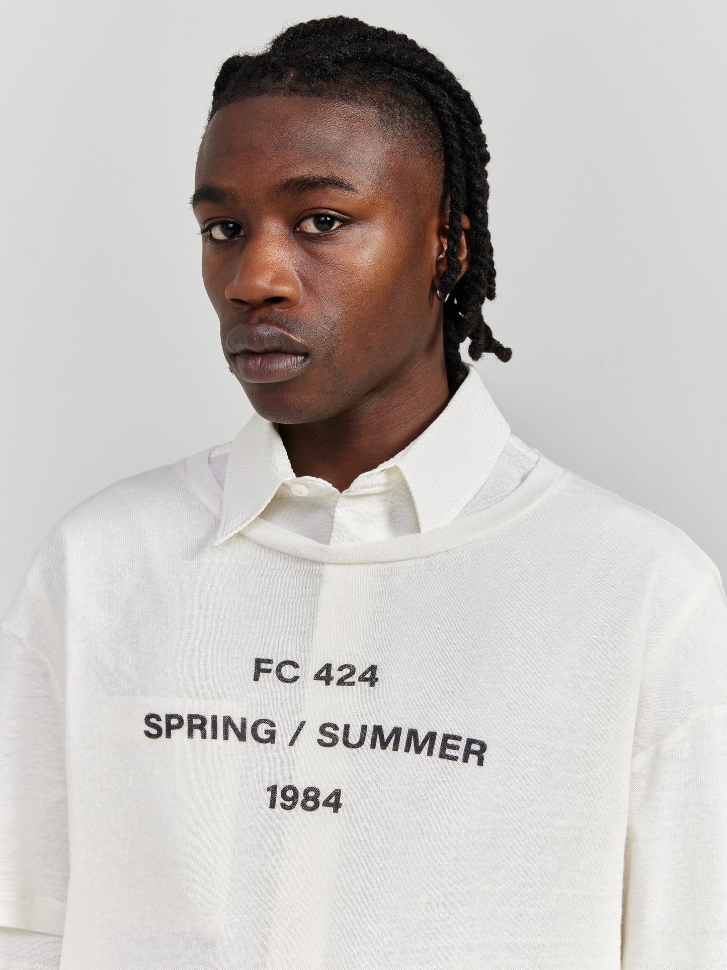 OFFWHITE IMPRINTED TEE