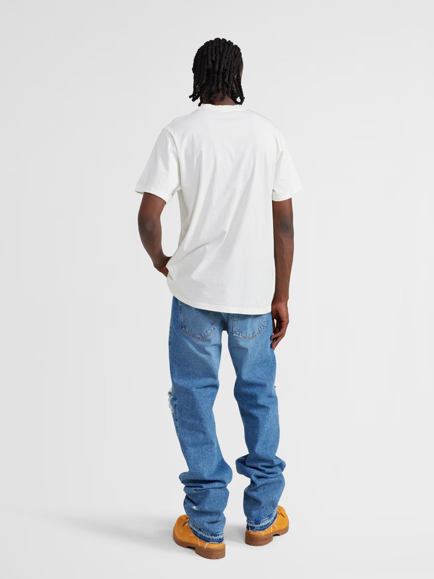 WHITE LOGO TEE