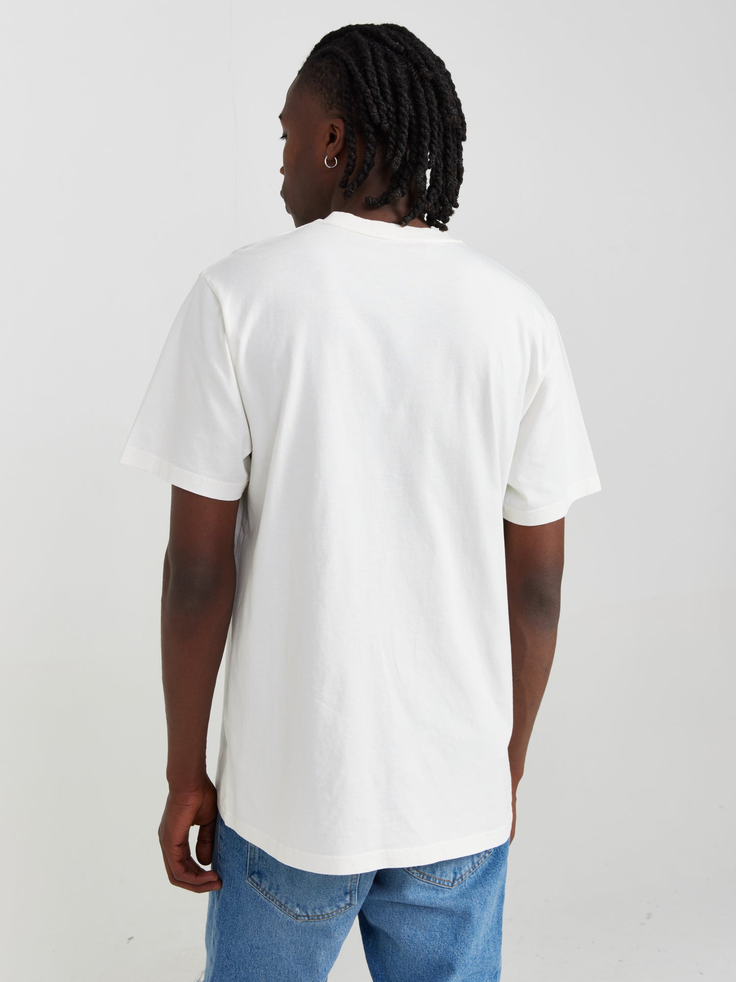 WHITE LOGO TEE