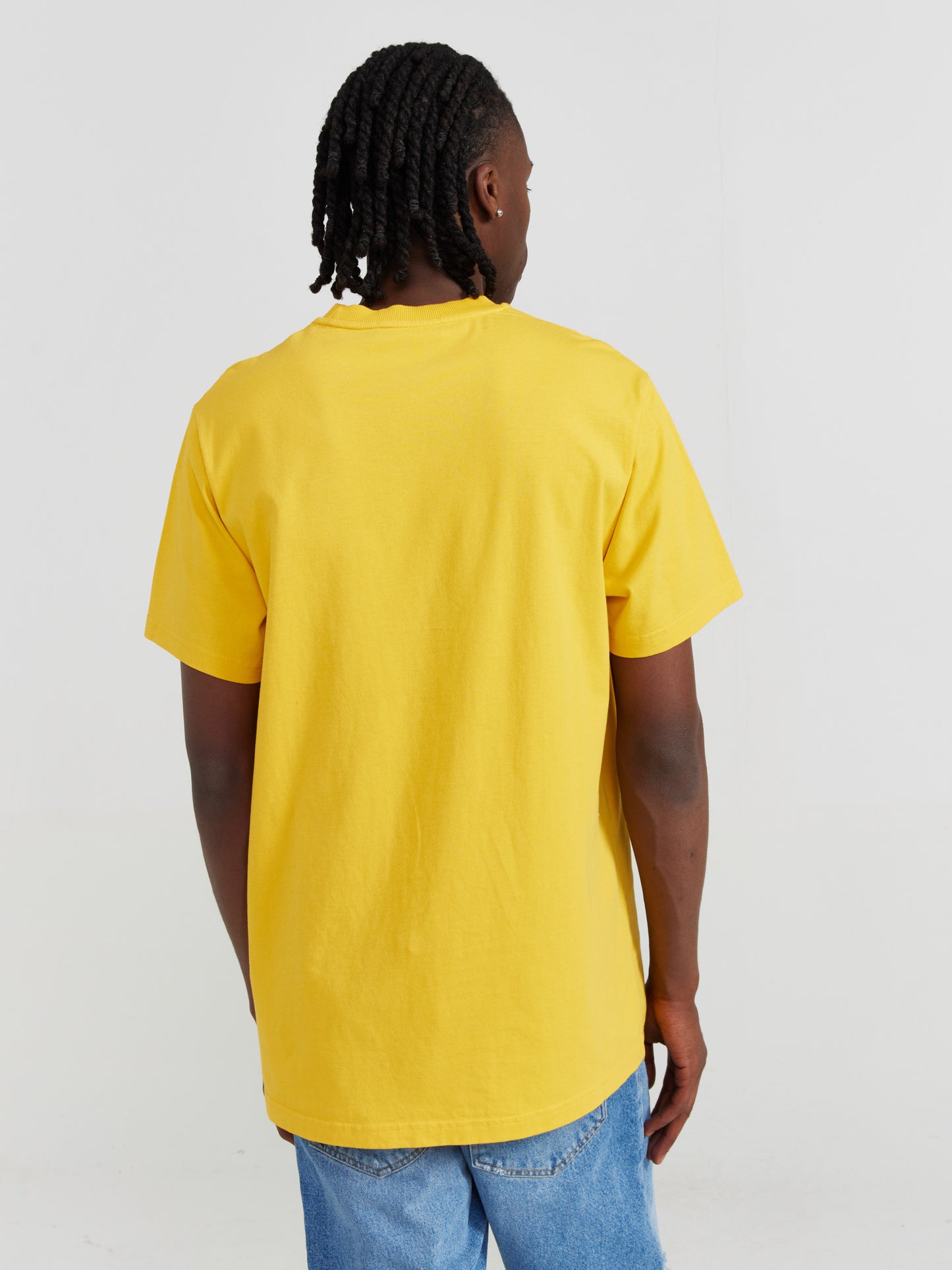 VARSITY YELLOW LOGO TEE