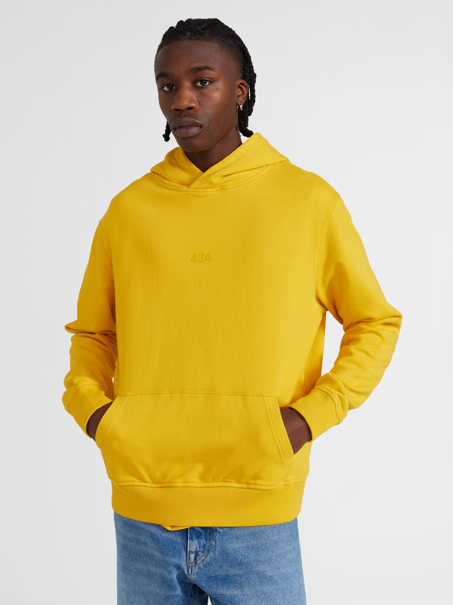 VARSITY YELLOW HOODIE