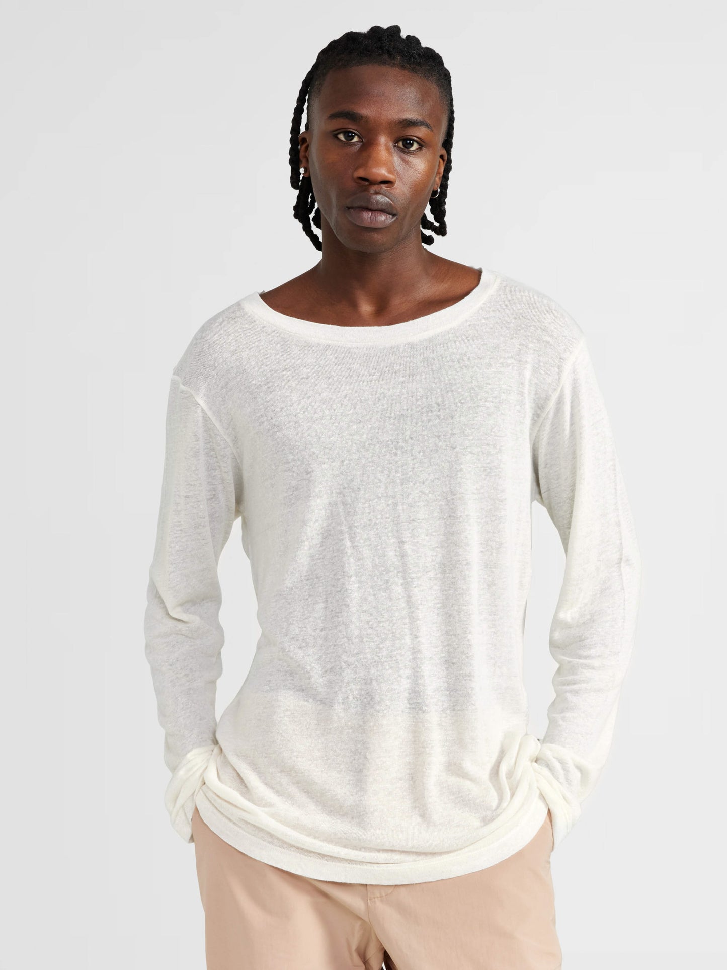 WHITE LONG SLEEVE