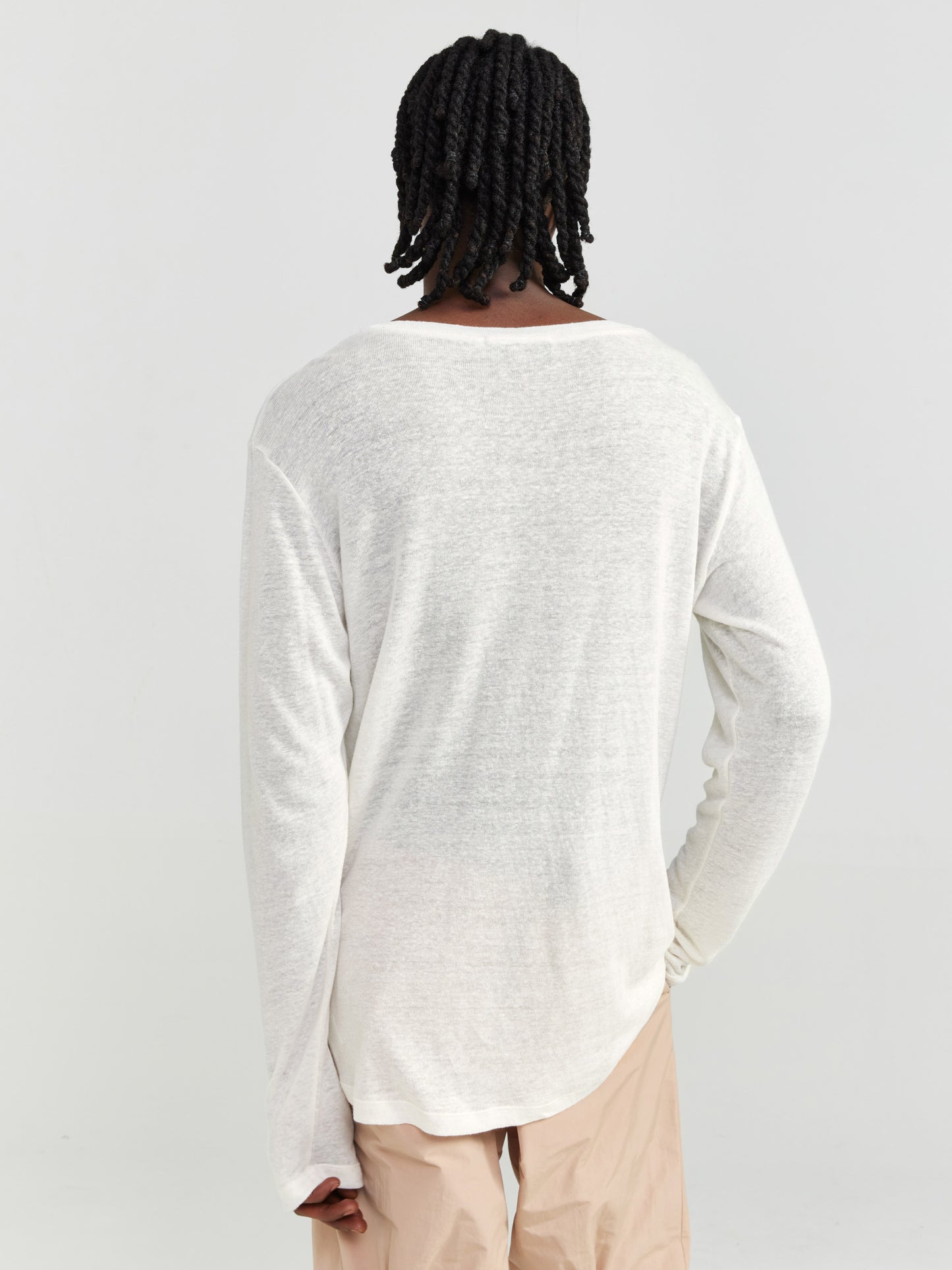 WHITE LONG SLEEVE