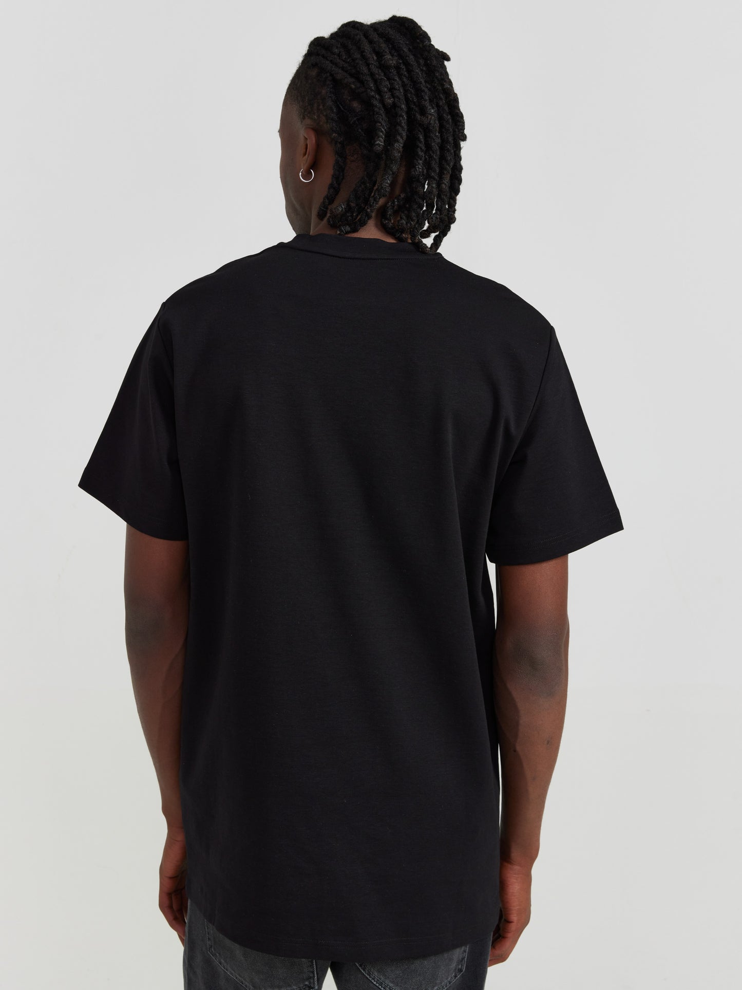 BLACK "YOUTH DEMANDS" GRAPHIC TEE