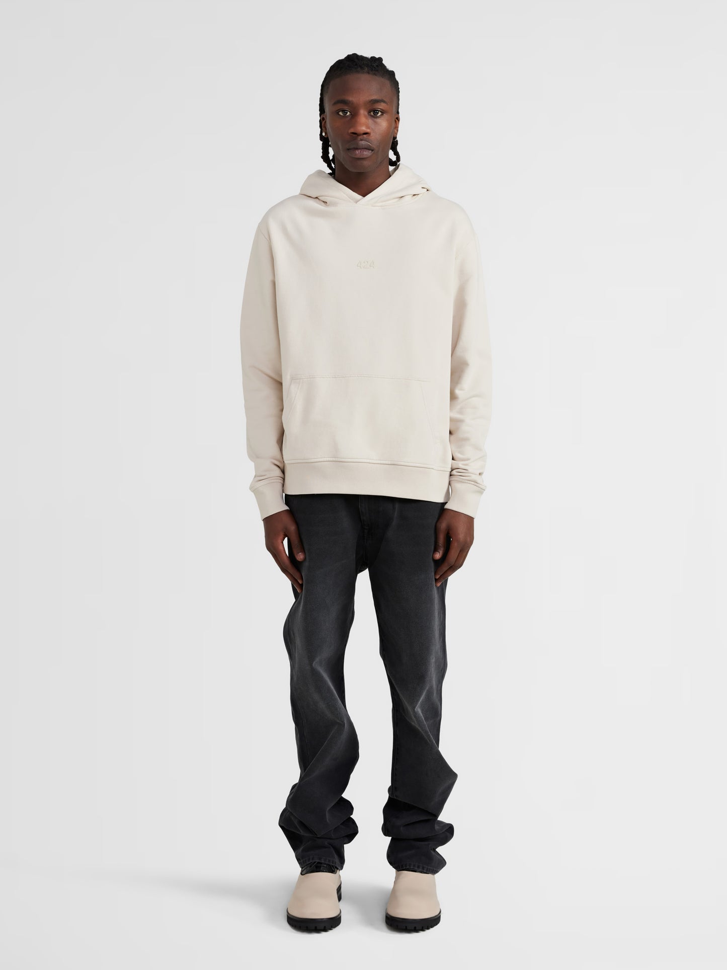 BEIGE HOODIE