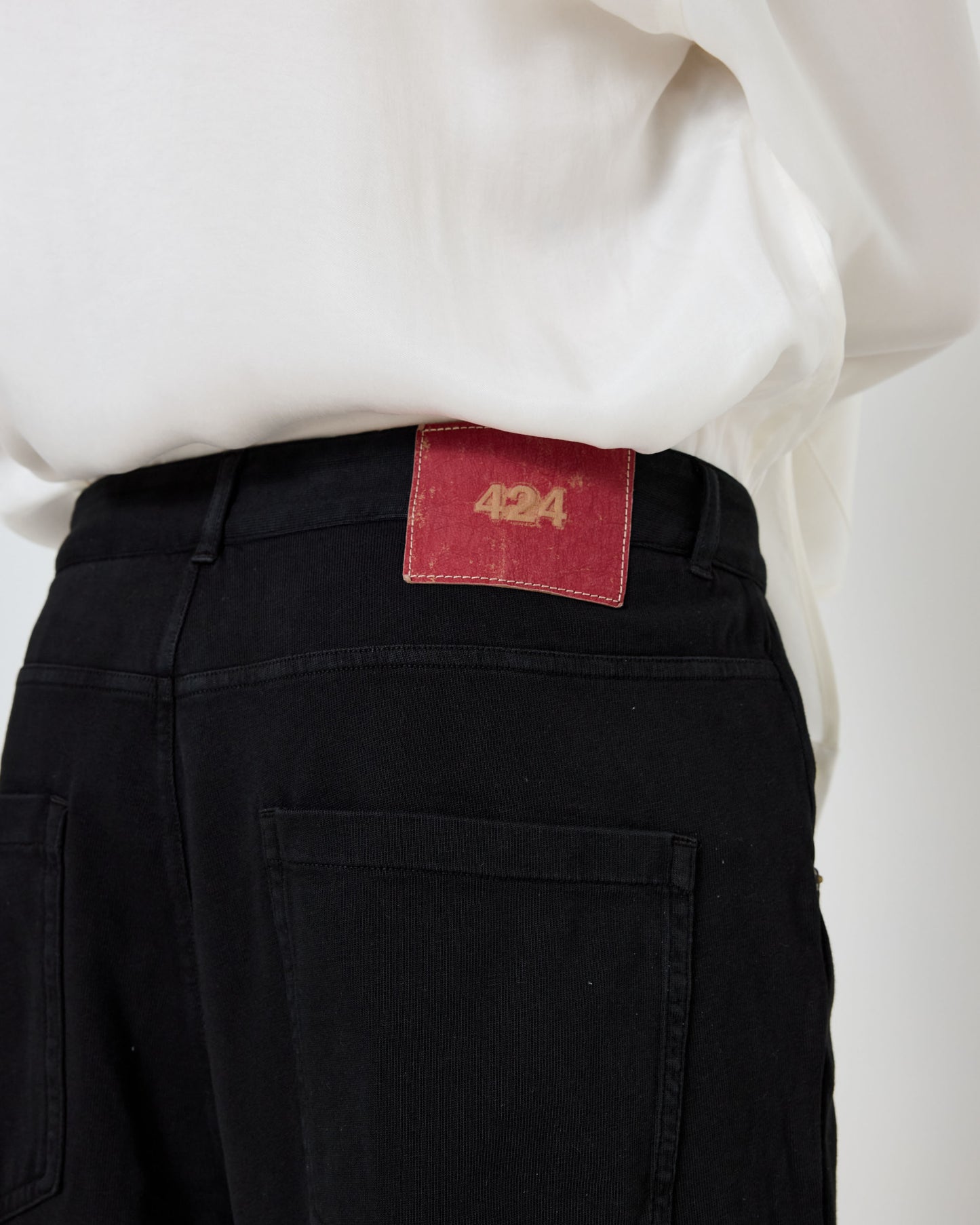 JERSEY FIVEPOCKET VINTAGE BLACK
