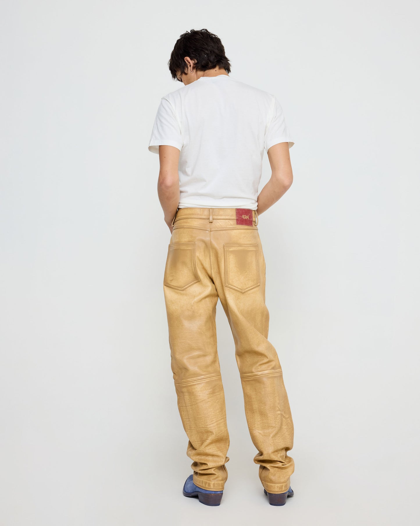 424 Leather Fivepocket Ocra