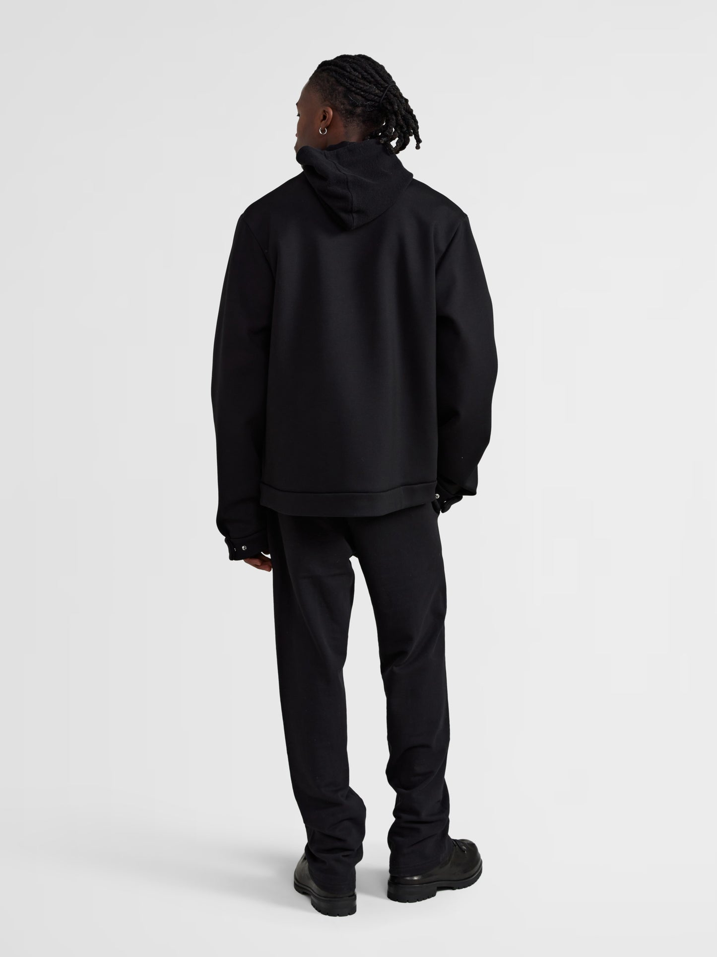 BLACK ZIP JACKET