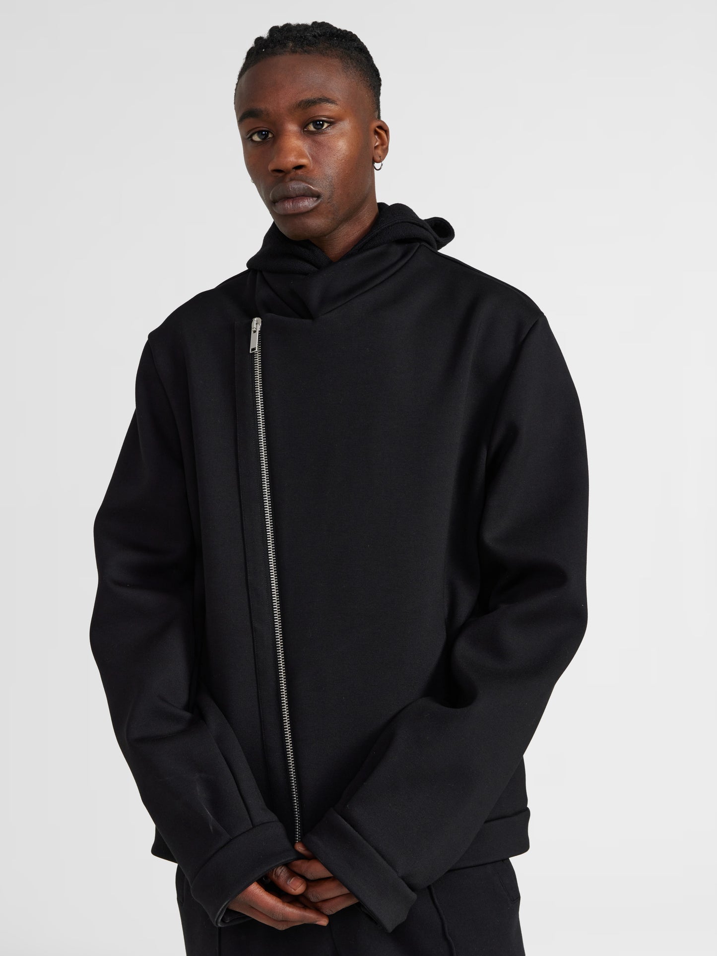 BLACK ZIP JACKET