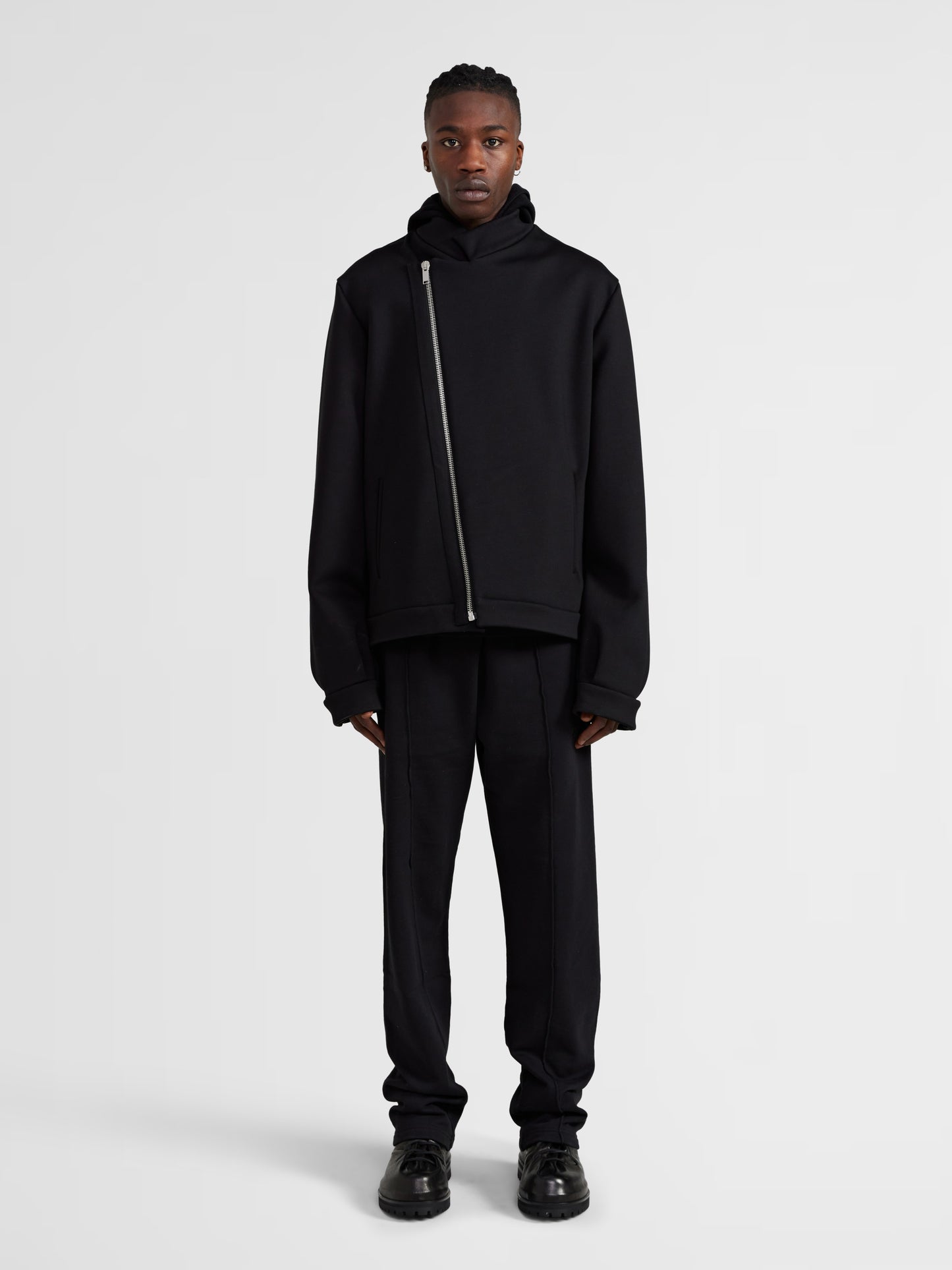 BLACK ZIP JACKET